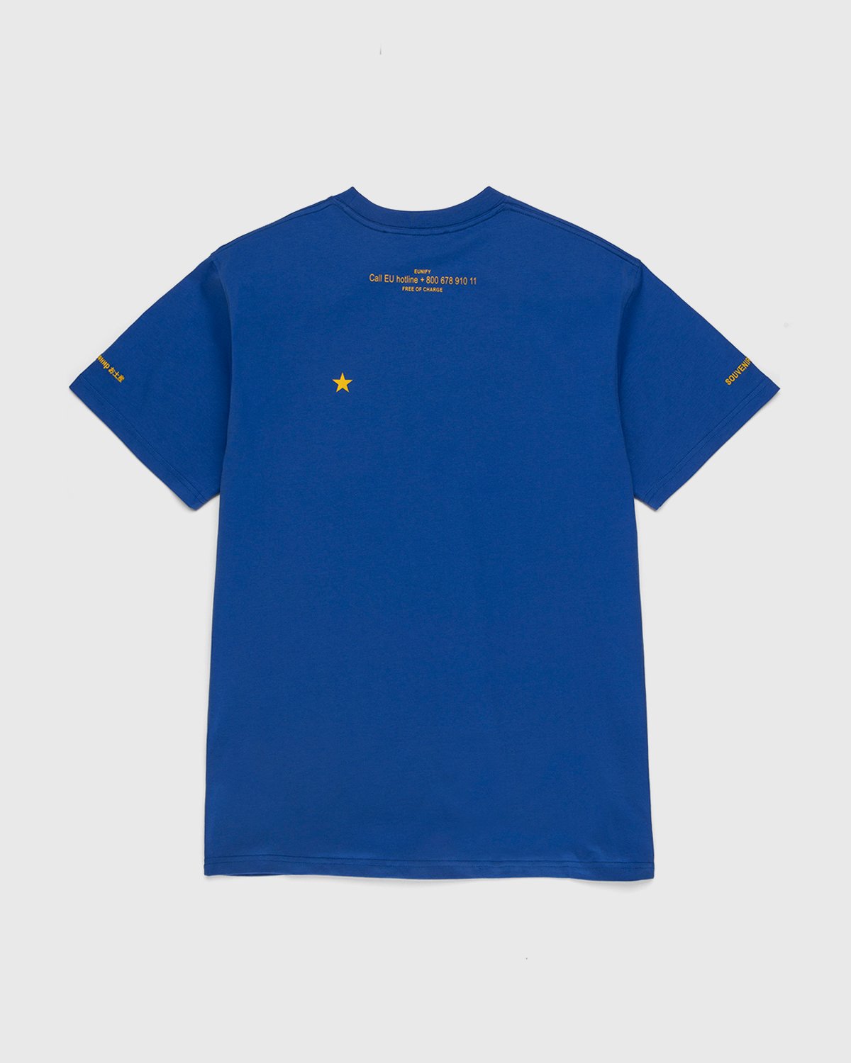 Souvenir - Eunify Classic T-Shirt Blue - Clothing - Blue - Image 2