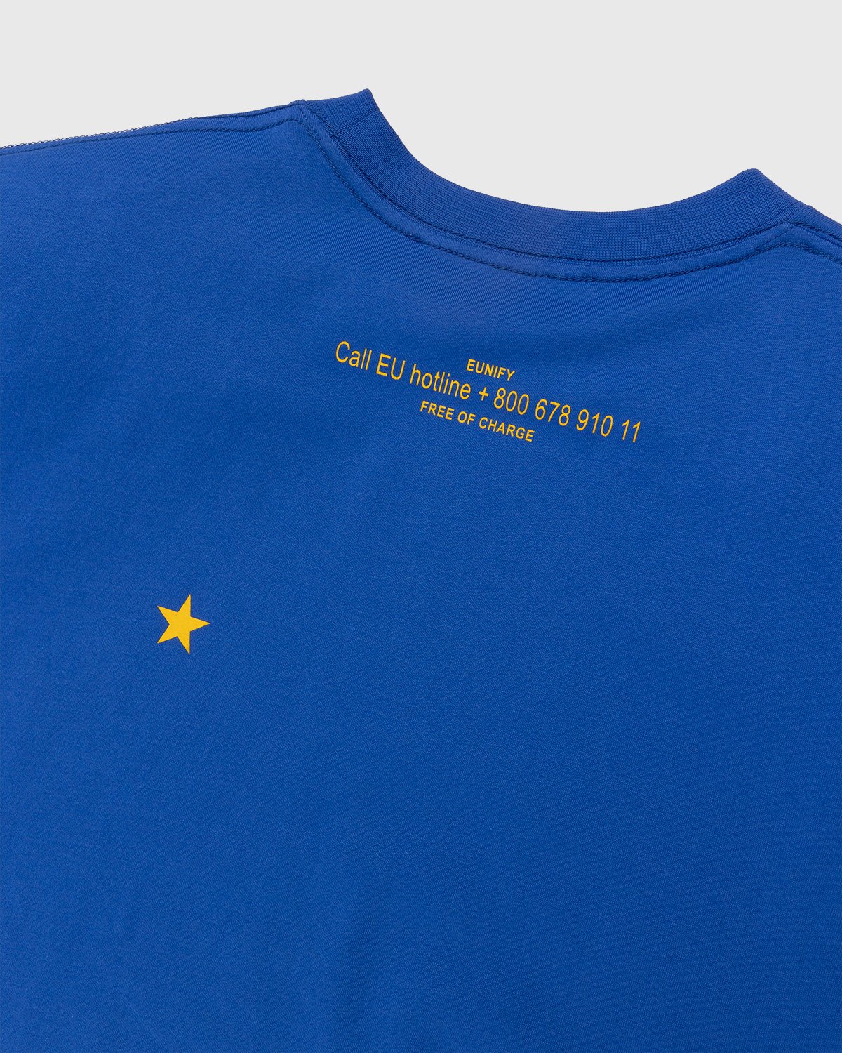 Souvenir - Eunify Classic T-Shirt Blue - Clothing - Blue - Image 3