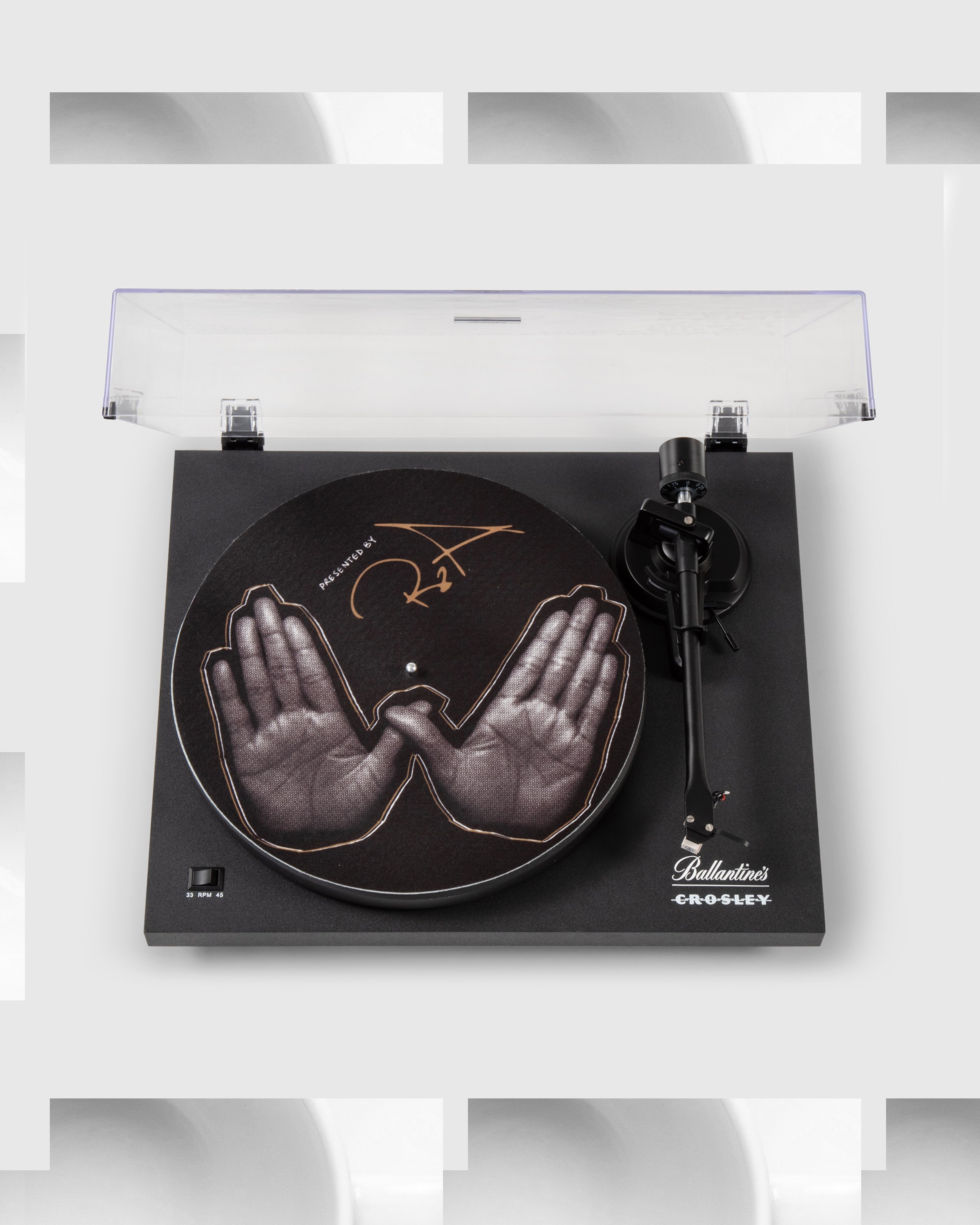 Ballantine's x Crosley - RZA C6 Record Player Black - Lifestyle - Black - Image 4