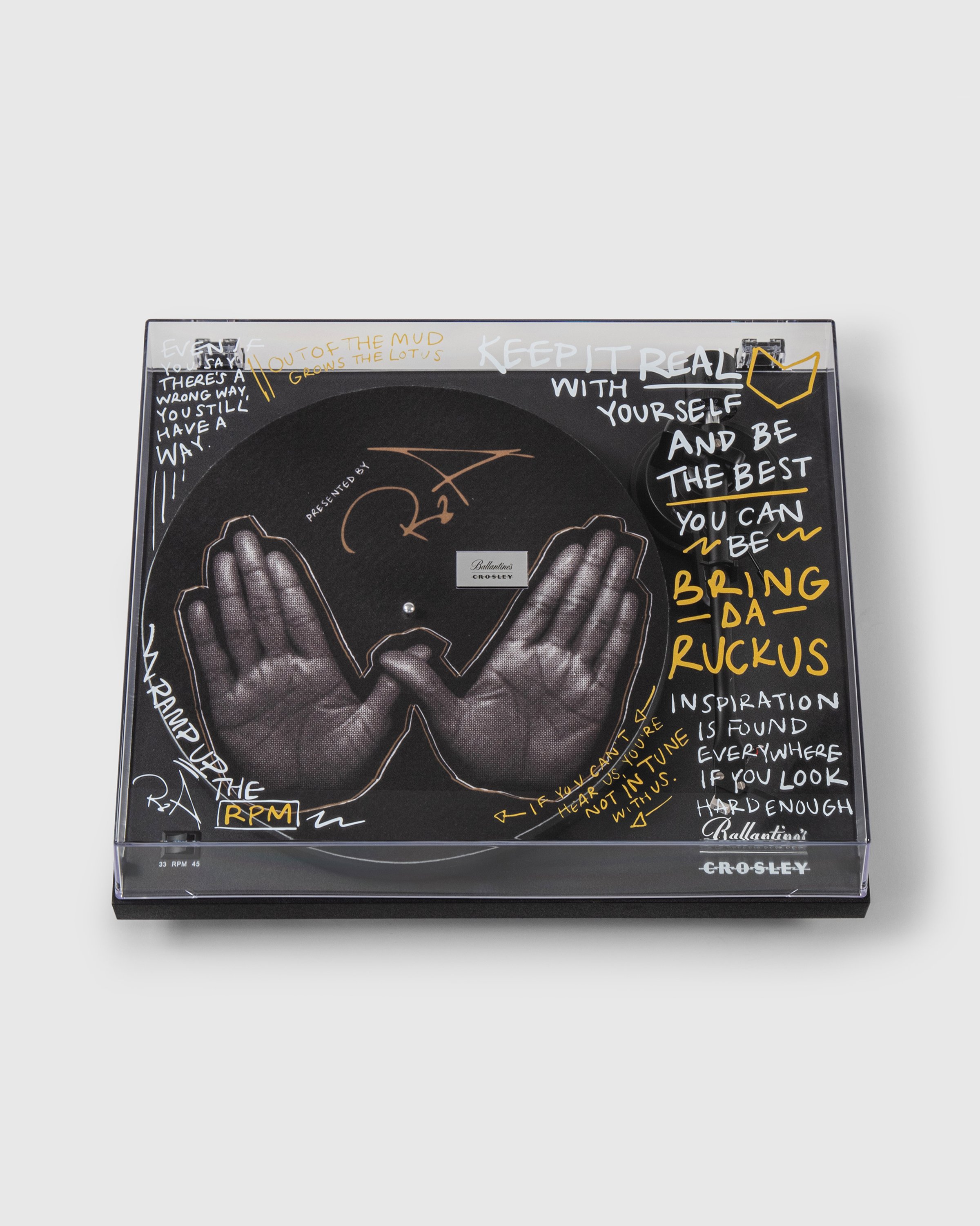 Ballantine's x Crosley - RZA C6 Record Player Black - Lifestyle - Black - Image 5