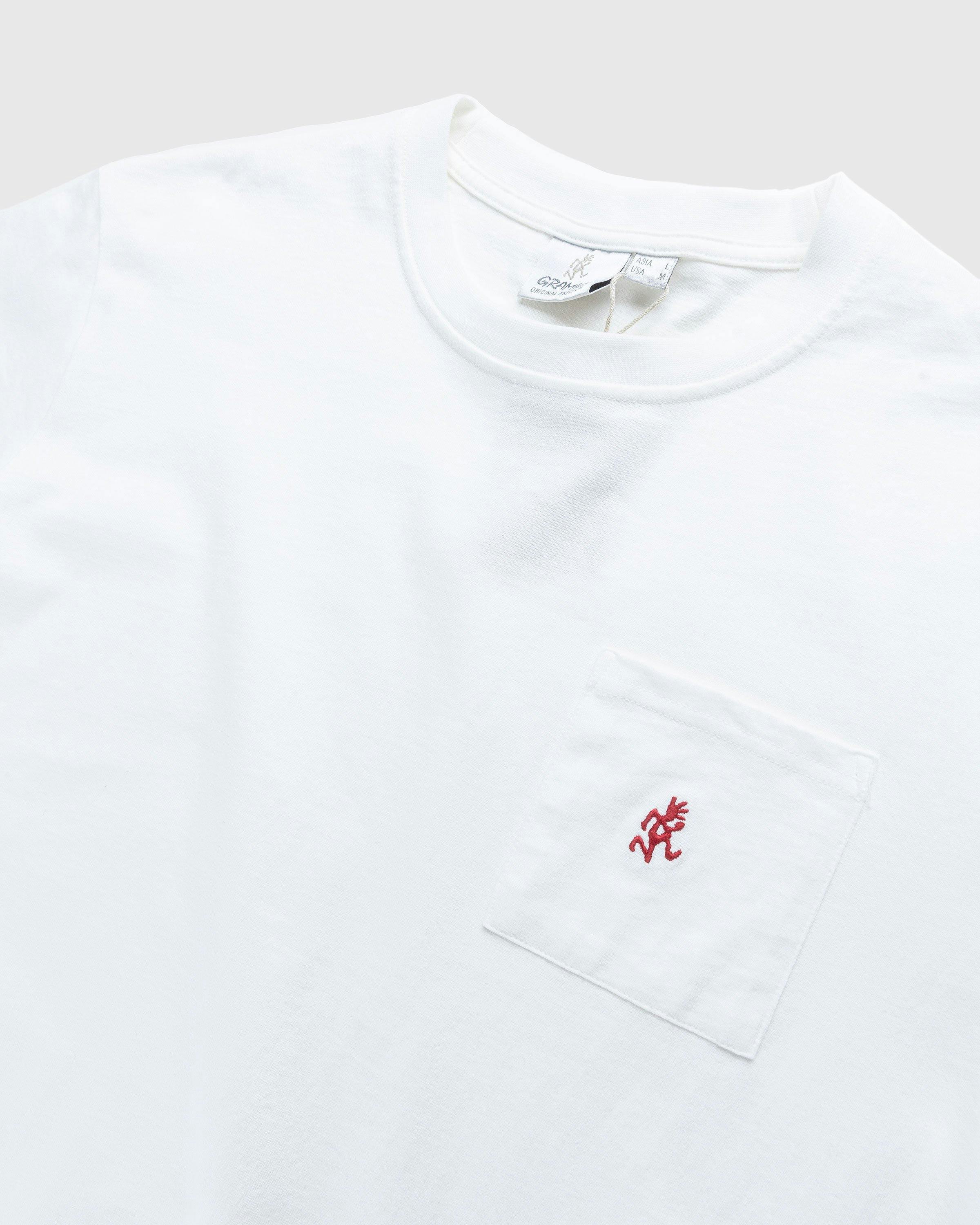 Gramicci - One Point Tee White - Clothing - White - Image 3