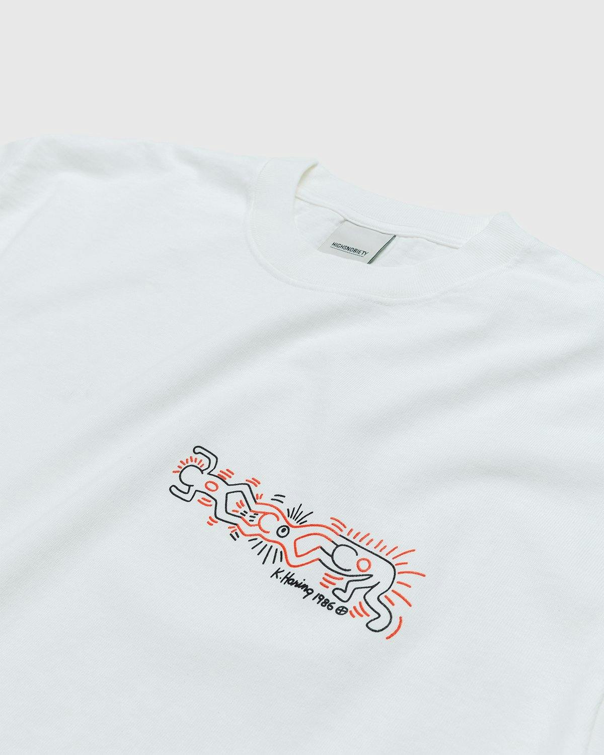 Highsnobiety - Keith Haring White Longsleeve - Clothing - White - Image 4