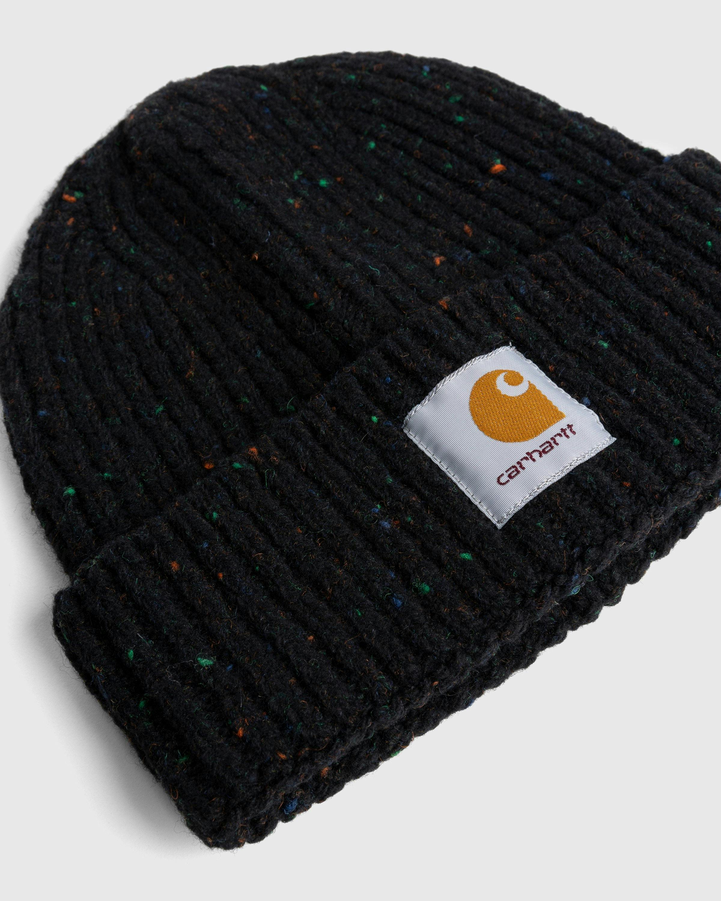 Carhartt x Carhartt WIP - Anglistic Beanie Speckled Black - Hats - Speckled Black - Image 3