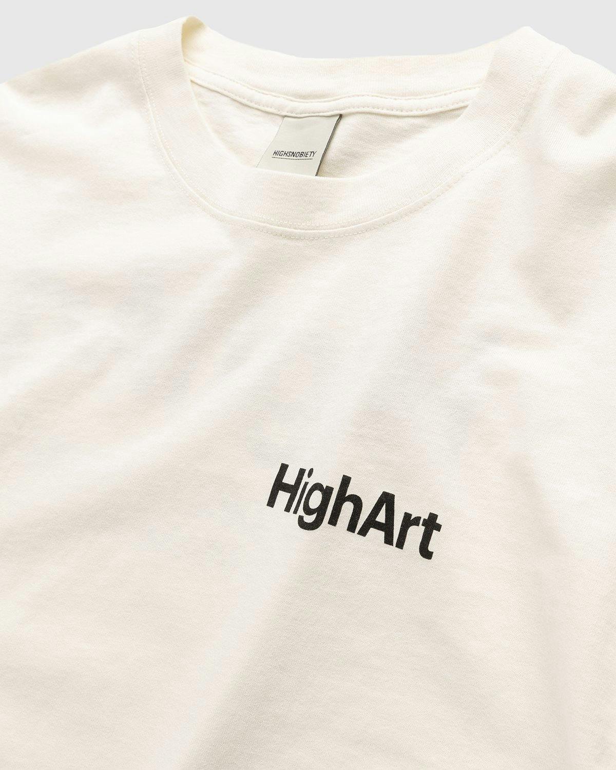 Highsnobiety - HIGHArt Longsleeve White - Clothing - White - Image 5