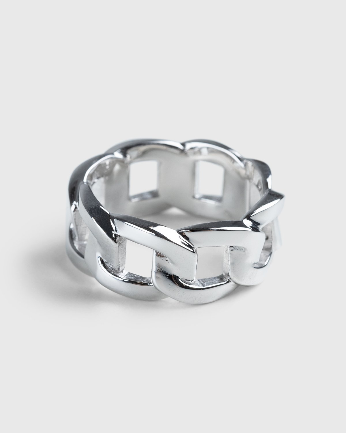 Hatton Labs - Cuban Ring - Accessories - Silver - Image 3