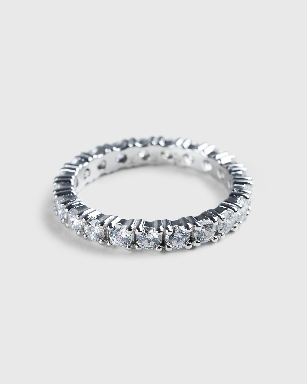 Hatton Labs - White Eternity Ring - Accessories - White - Image 3