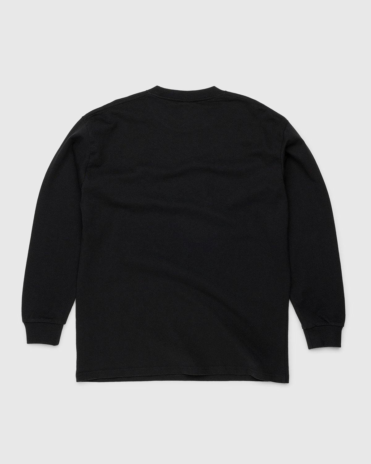 Highsnobiety - Arch Logo Longsleeve Black - Clothing - Black - Image 2