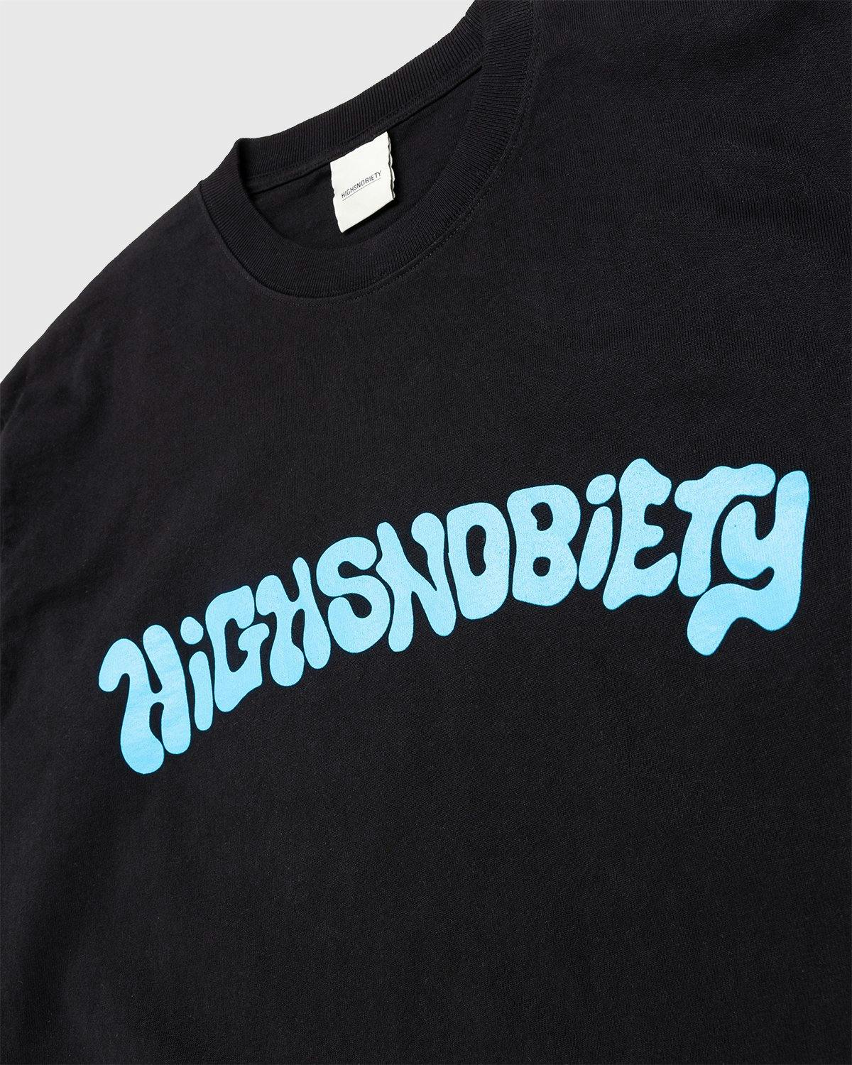 Highsnobiety - Arch Logo Longsleeve Black - Clothing - Black - Image 3