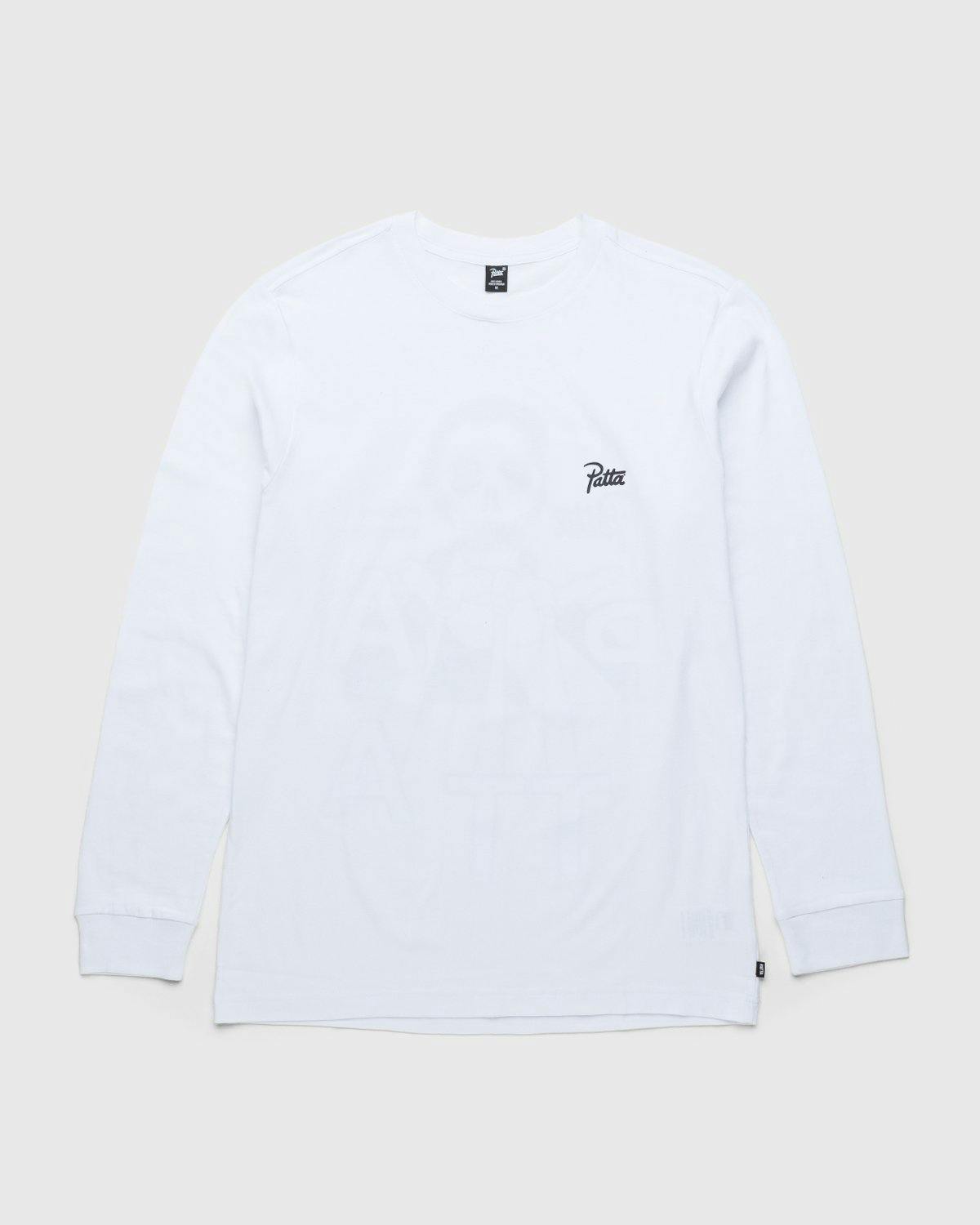 Patta - Positive Vibrations Longsleeve White - Clothing - White - Image 2