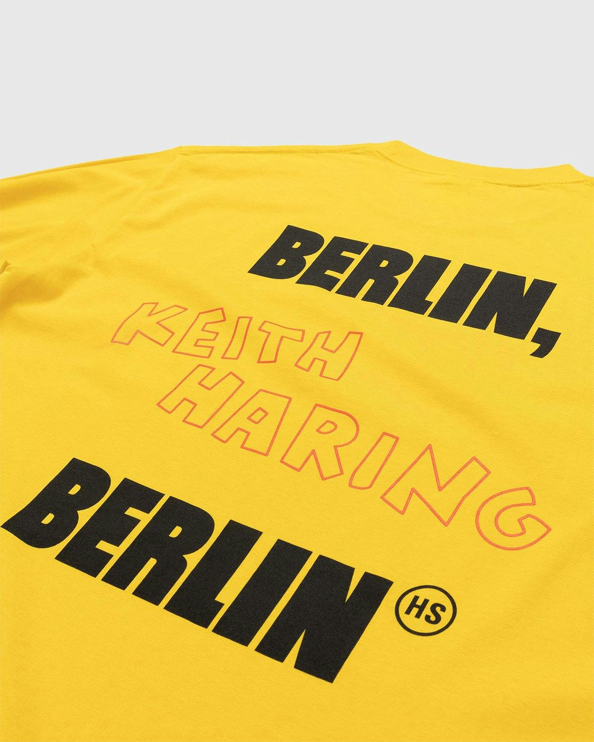 Highsnobiety - Keith Haring Longsleeve Yellow - Clothing - Yellow - Image 4