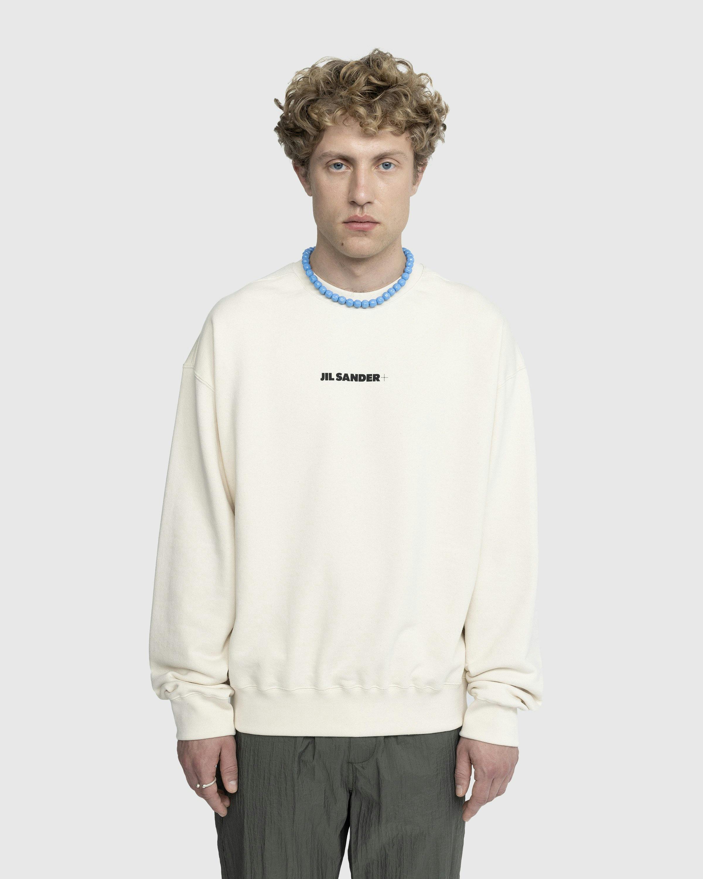 Jil Sander - Logo Sweatshirt Beige - Clothing - Beige - Image 2