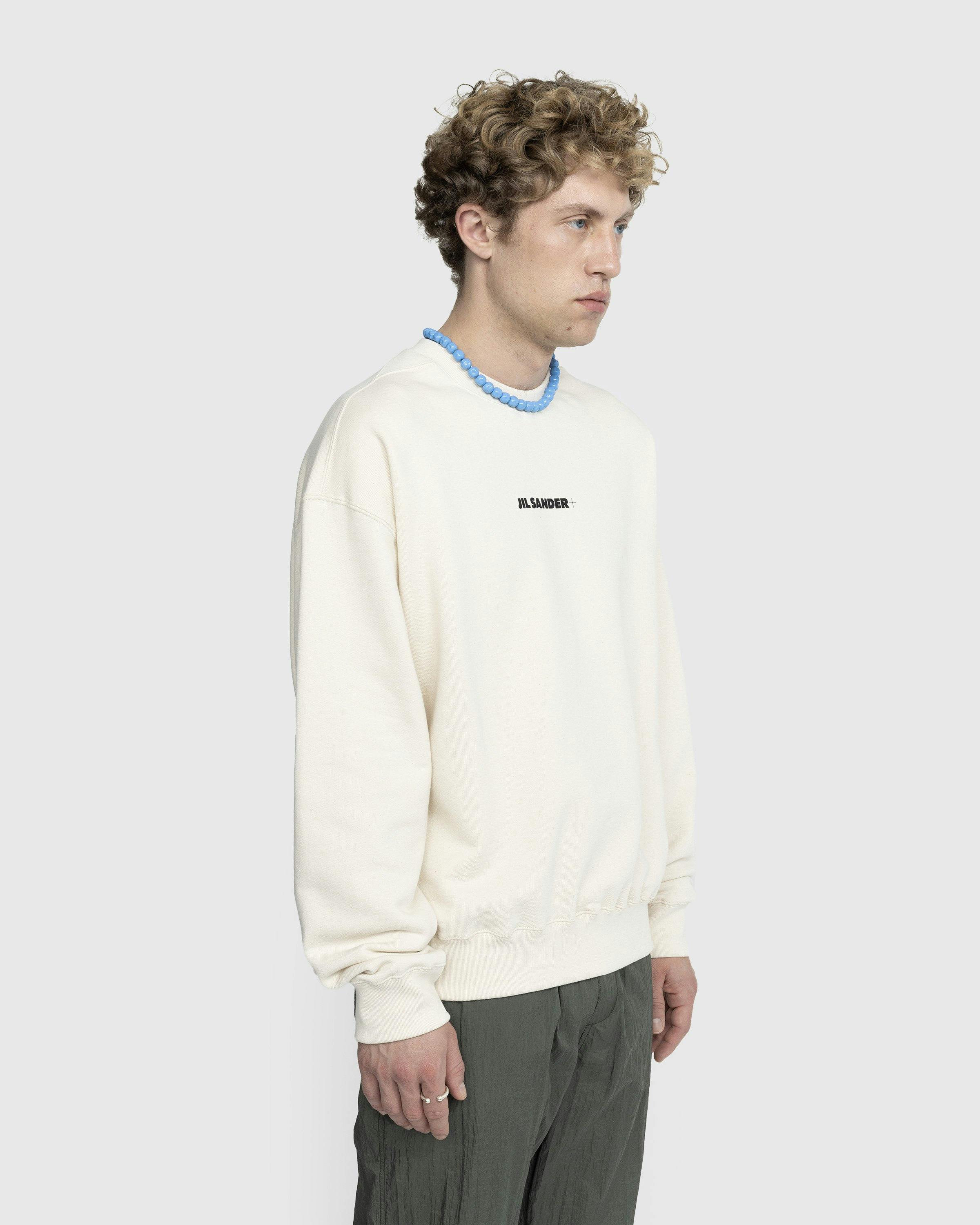 Jil Sander - Logo Sweatshirt Beige - Clothing - Beige - Image 4