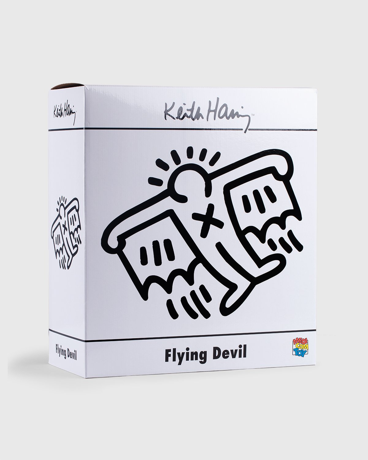 Medicom - Keith Haring Flying Devil Statue White - Arts & Collectibles - White - Image 5