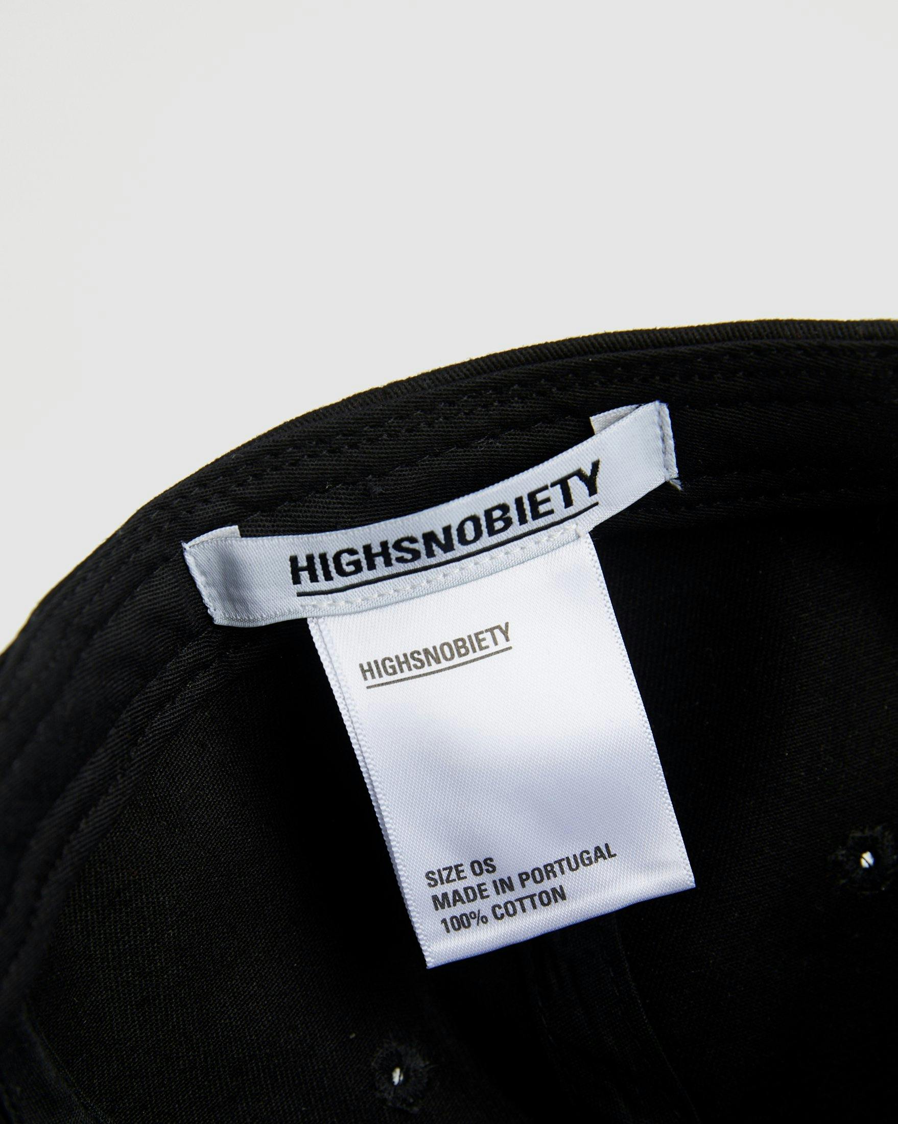 Highsnobiety - This Never Happened 2020 Cap Black - Caps - Black - Image 4