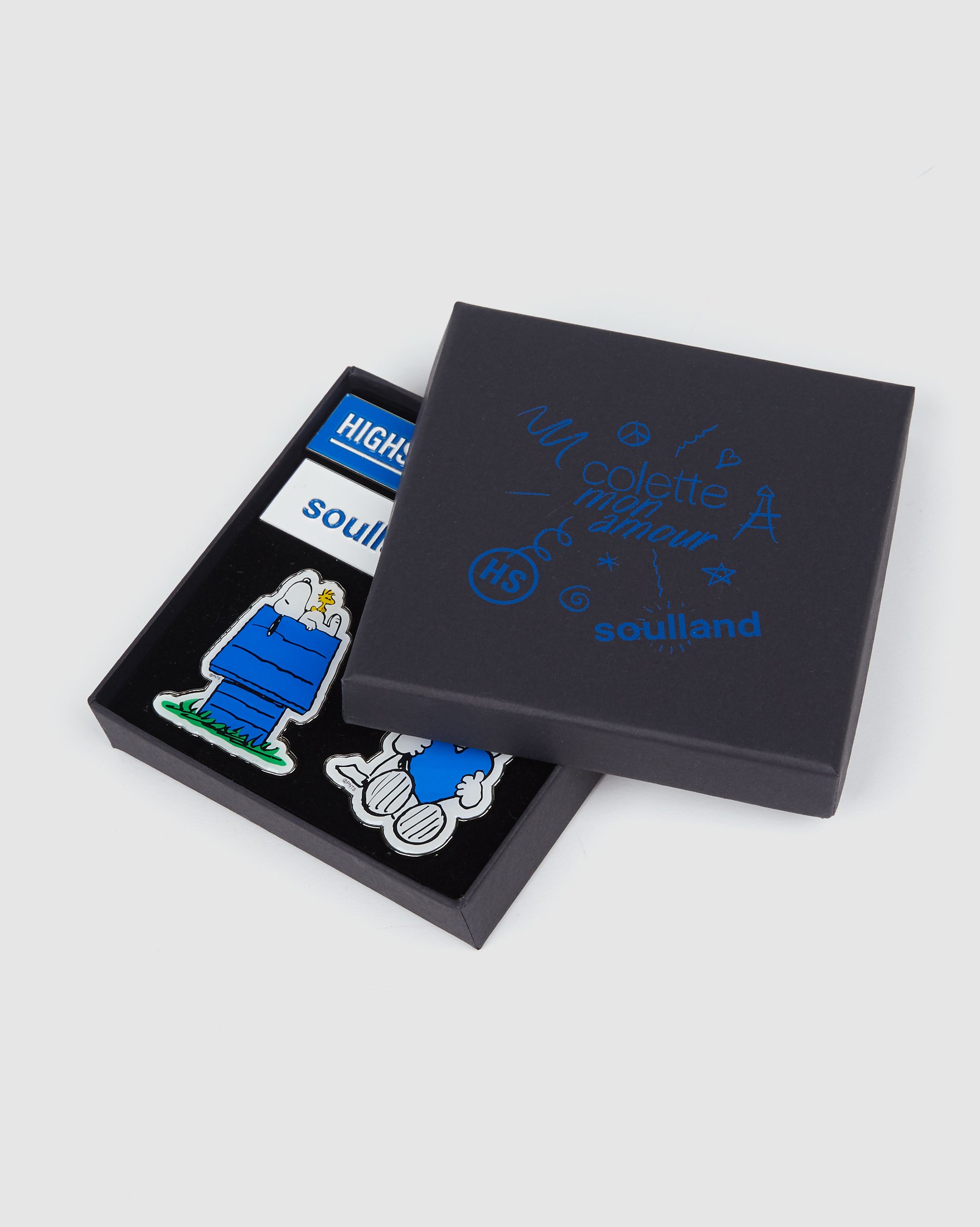 Colette Mon Amour x Soulland - Snoopy Pin Set - Pins - Multi - Image 2