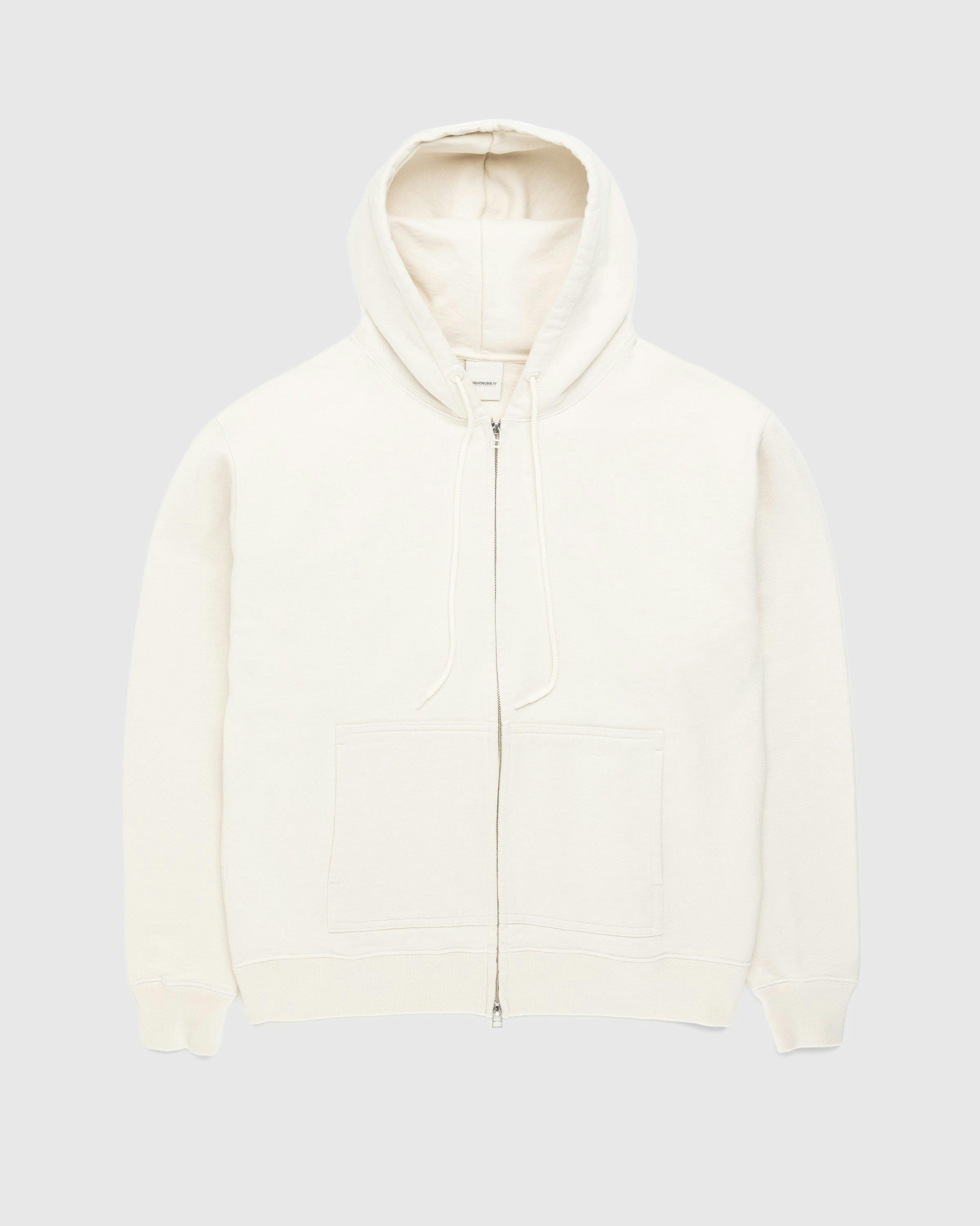 Highsnobiety - Fleece Hoodie Ivory - Clothing - Beige - Image 1