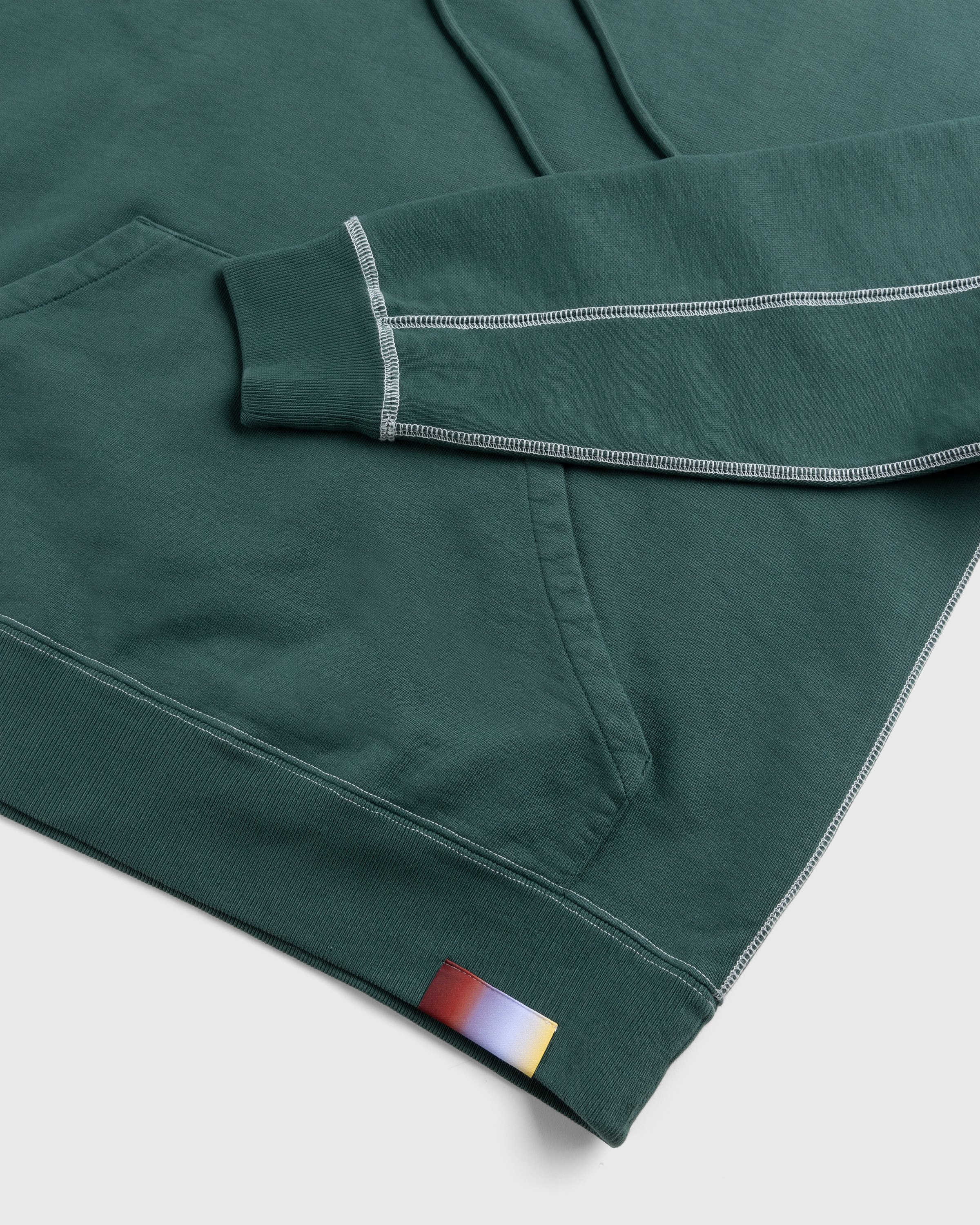 Highsnobiety - Garment Dyed Hoodie Green - Clothing - Green - Image 4