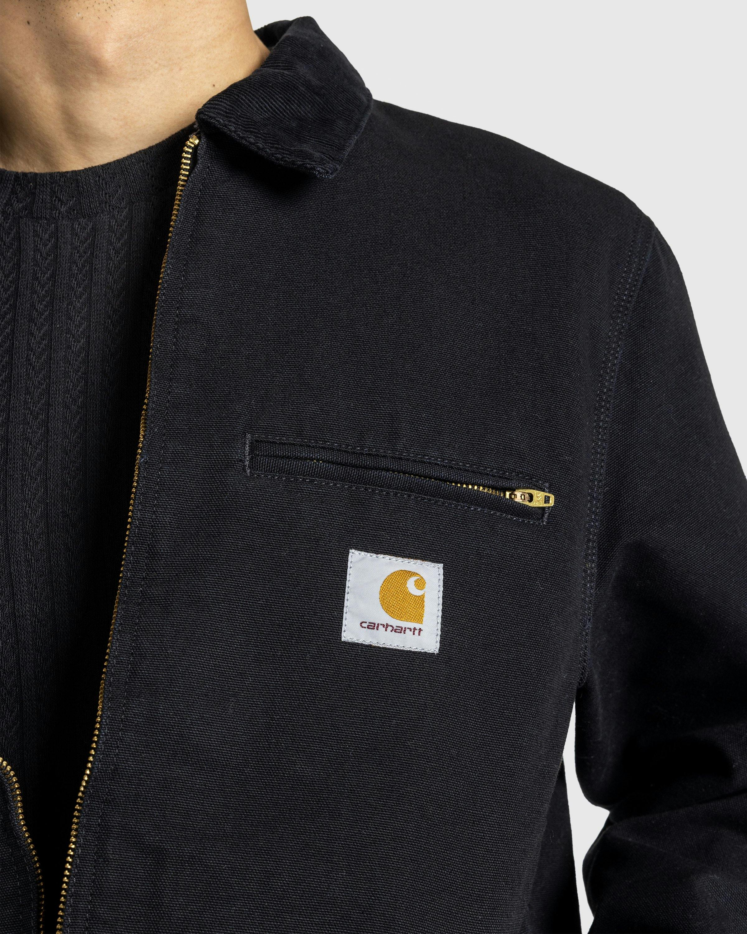 Carhartt WIP - Detroit Jacket Black / Black /rinsed - Clothing - Black - Image 5