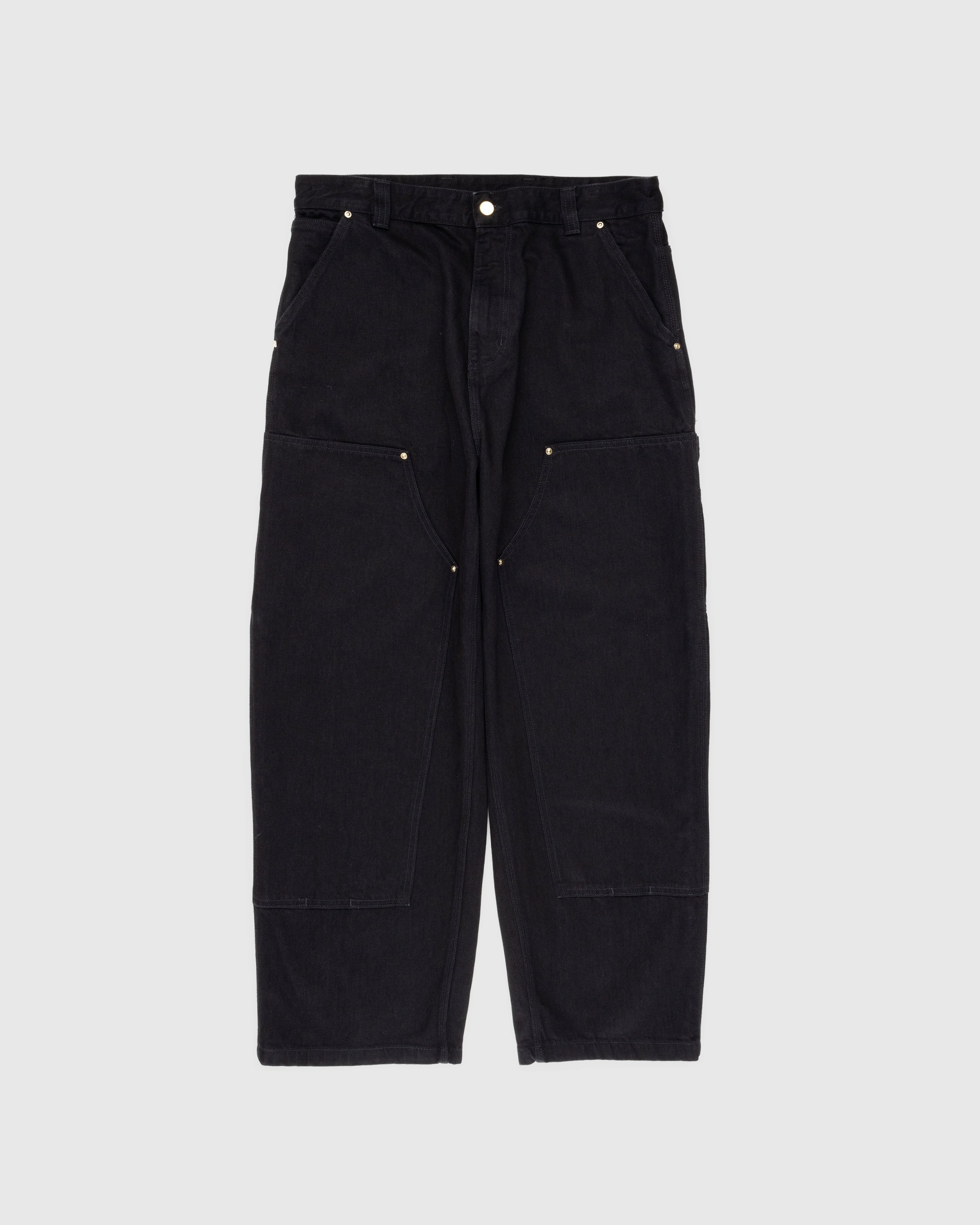 Carhartt WIP - Nash Double Knee Pant Black - Clothing - Black - Image 1