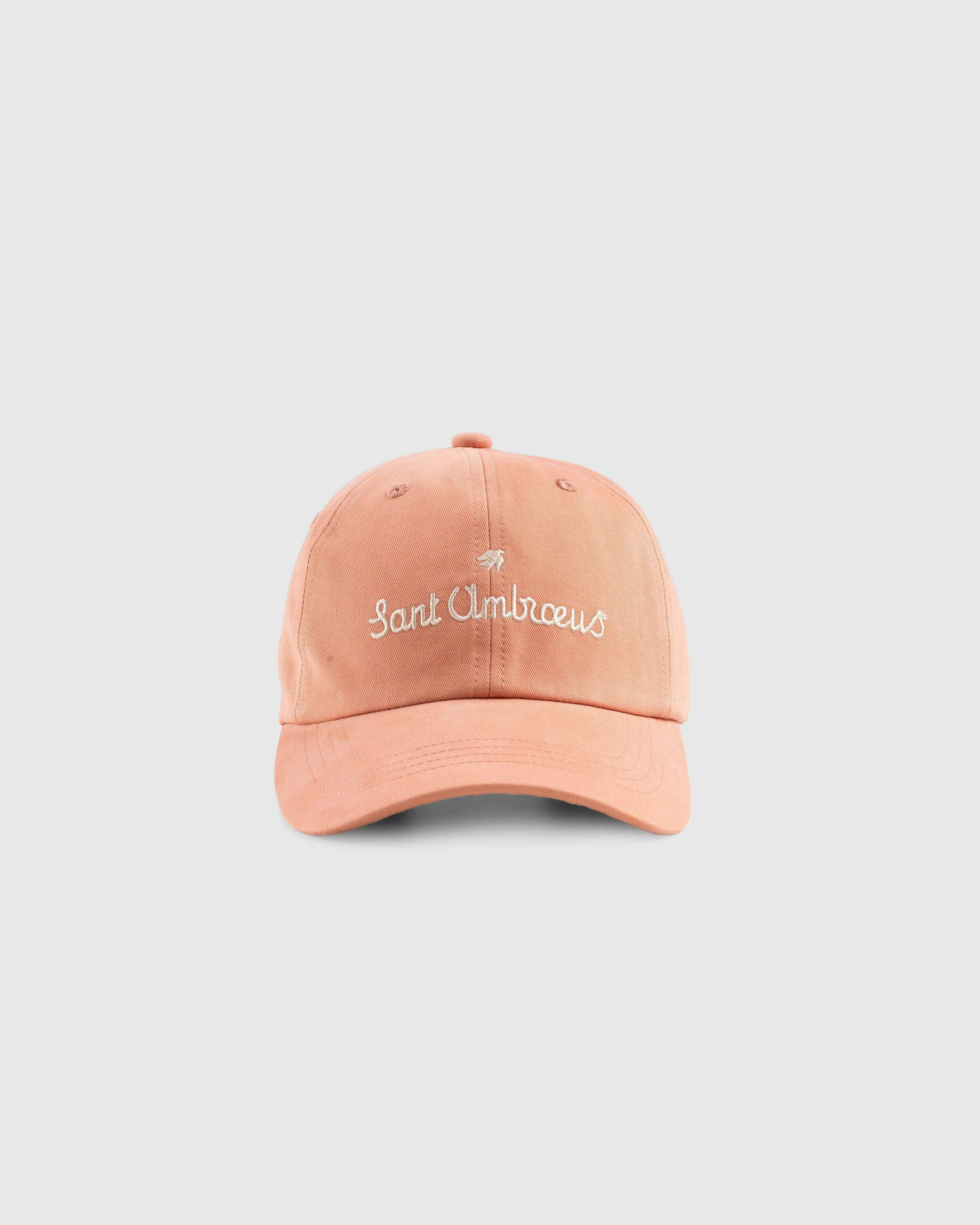 Highsnobiety x Sant Ambroeus - Pink Cap - Accessories - Pink - Image 2