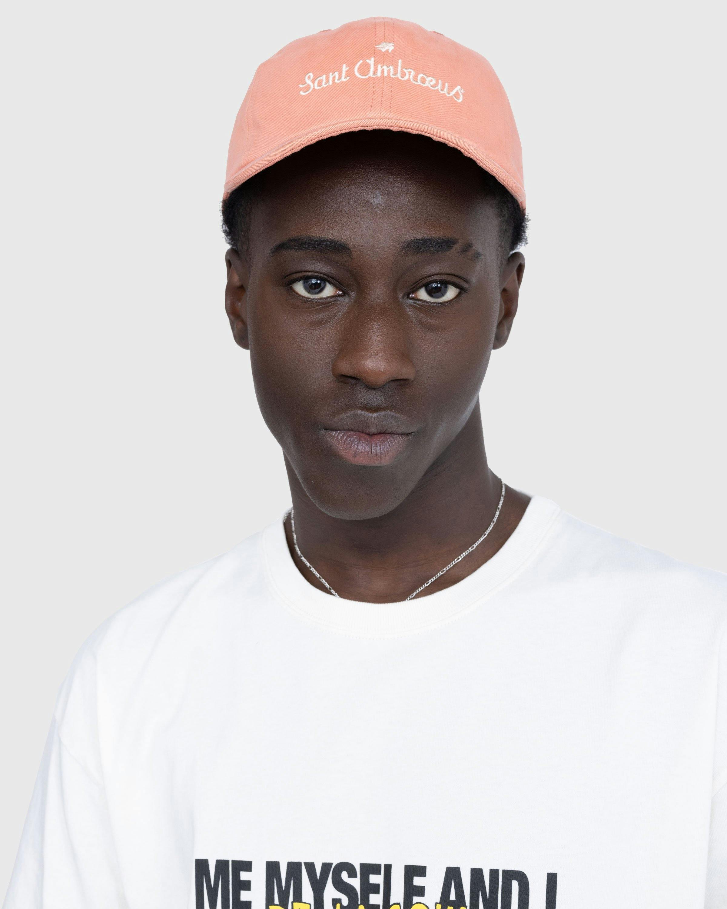 Highsnobiety x Sant Ambroeus - Pink Cap - Accessories - Pink - Image 4