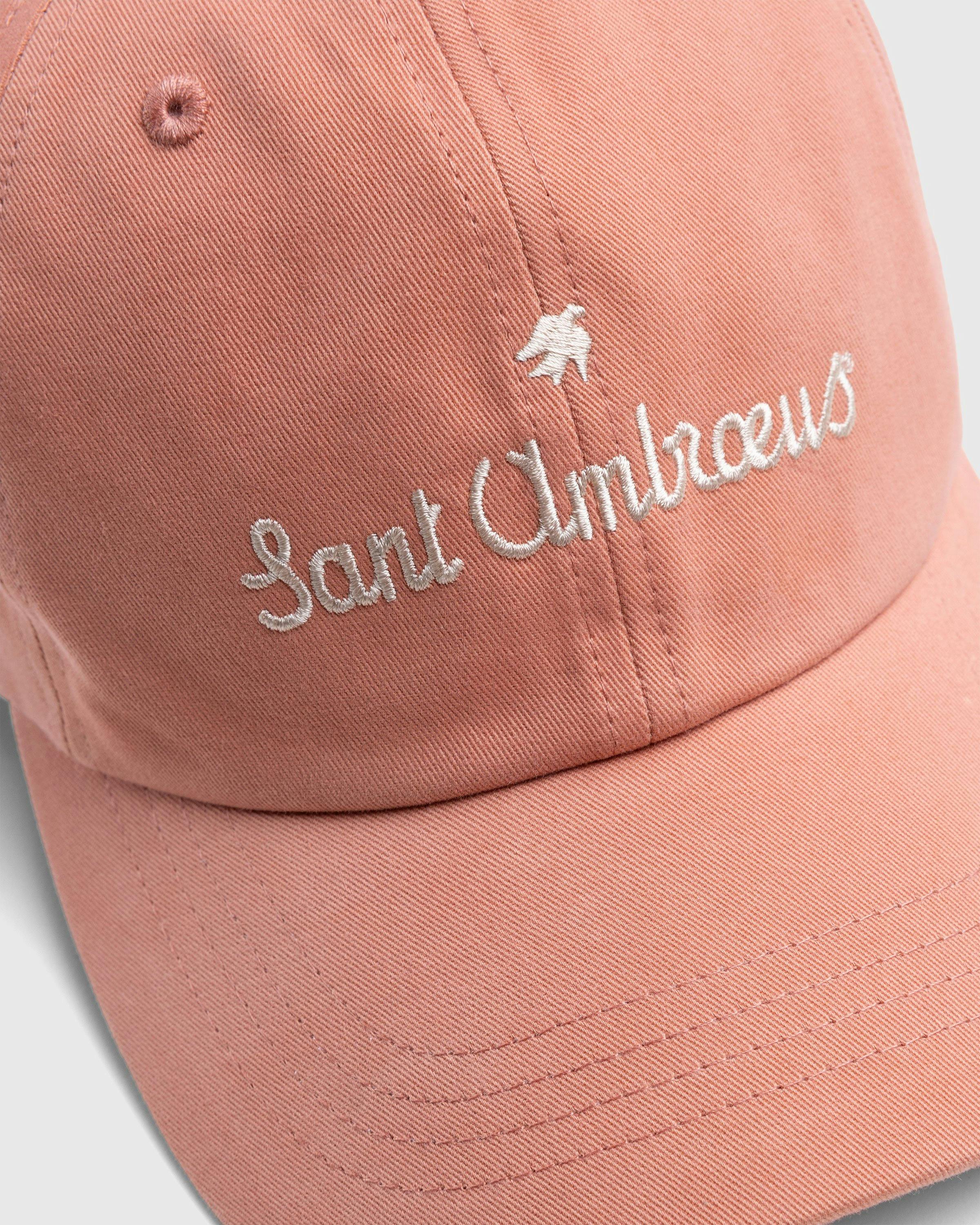 Highsnobiety x Sant Ambroeus - Pink Cap - Accessories - Pink - Image 6