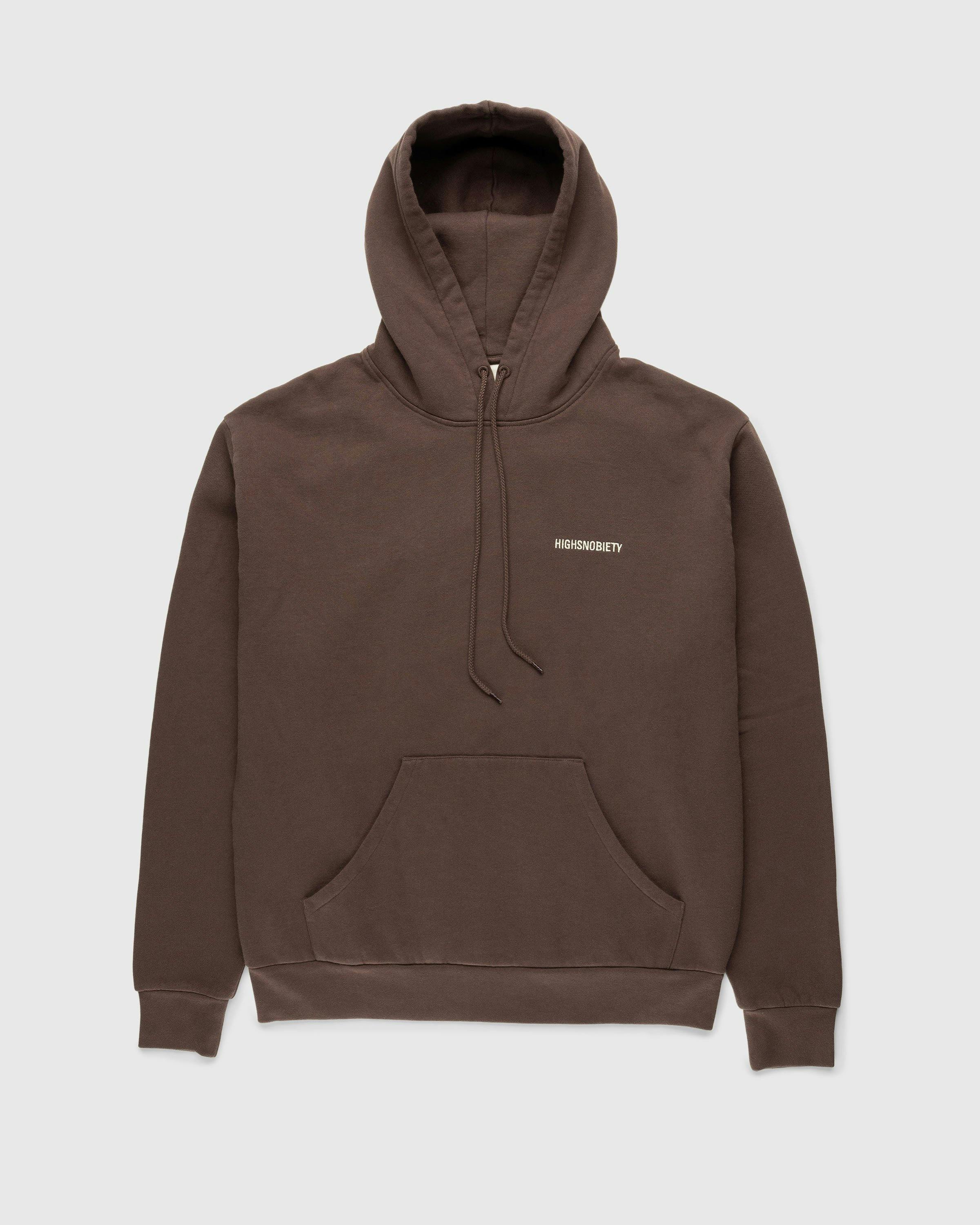 Highsnobiety - Neu York Brown Hoodie - Clothing - Black - Image 2