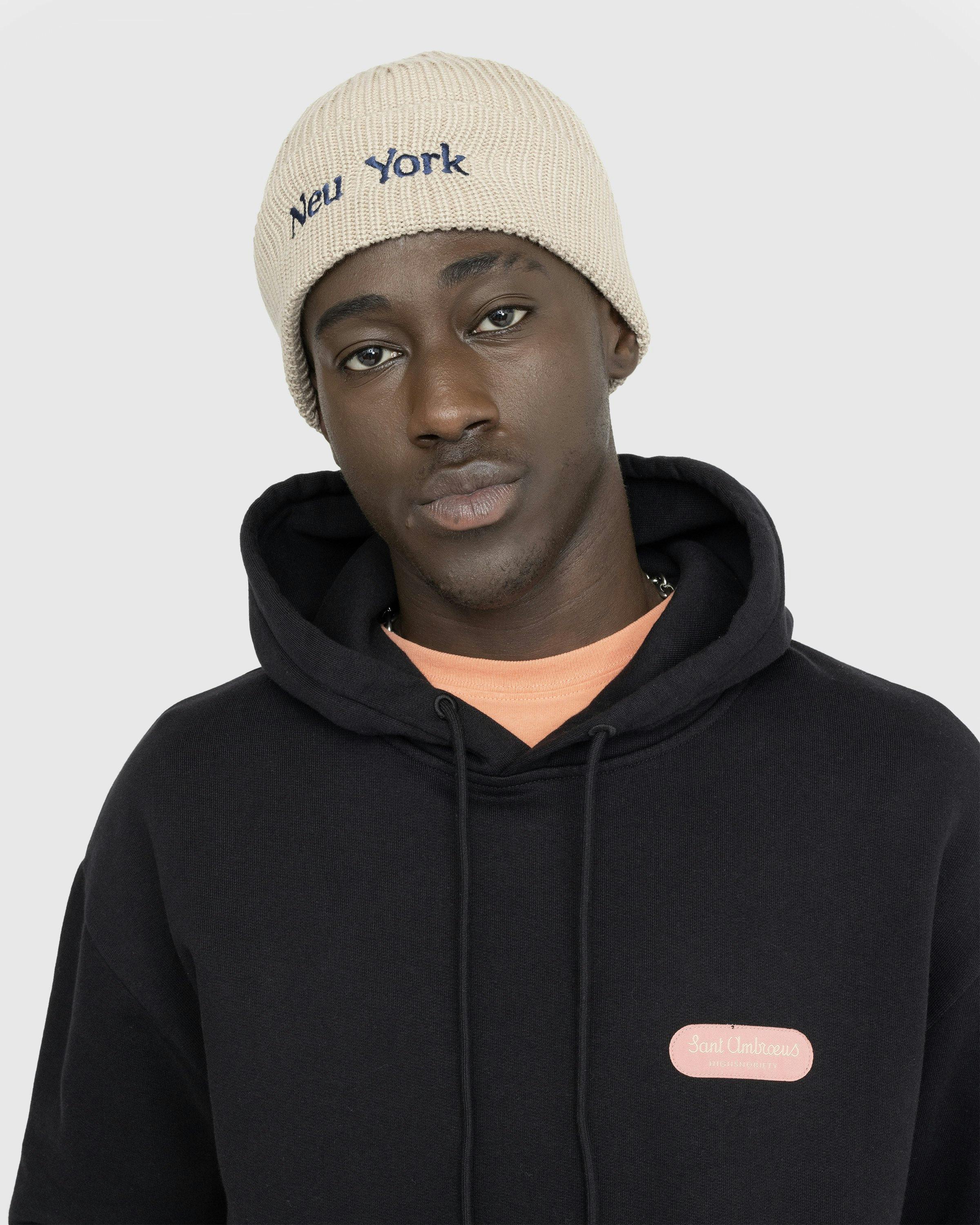 Highsnobiety - Neu York Beige Beanie - Accessories - Beige - Image 4