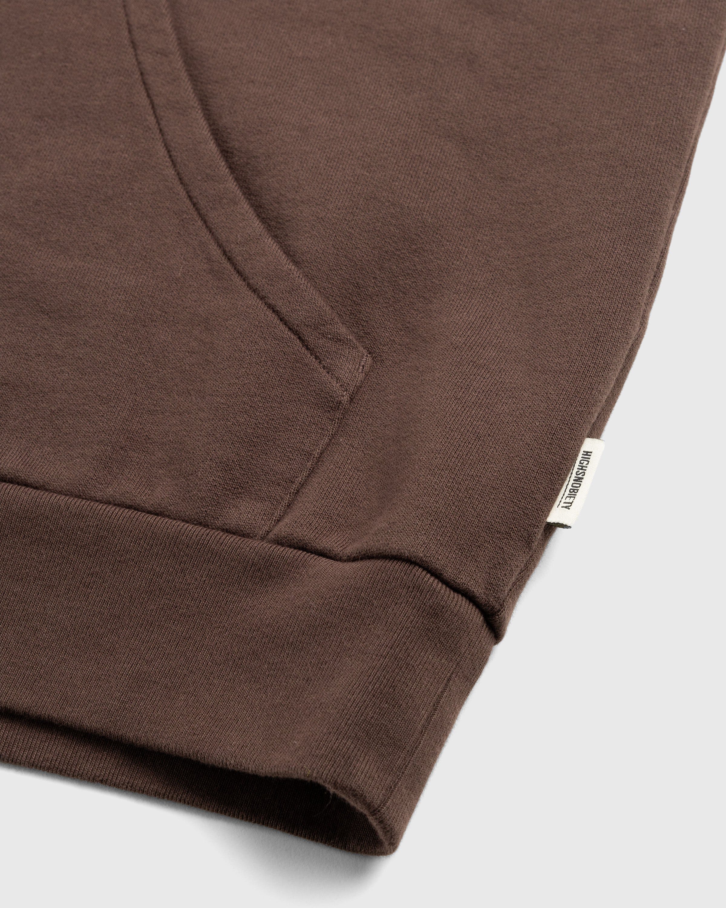 Highsnobiety - Neu York Brown Hoodie - Clothing - Black - Image 5