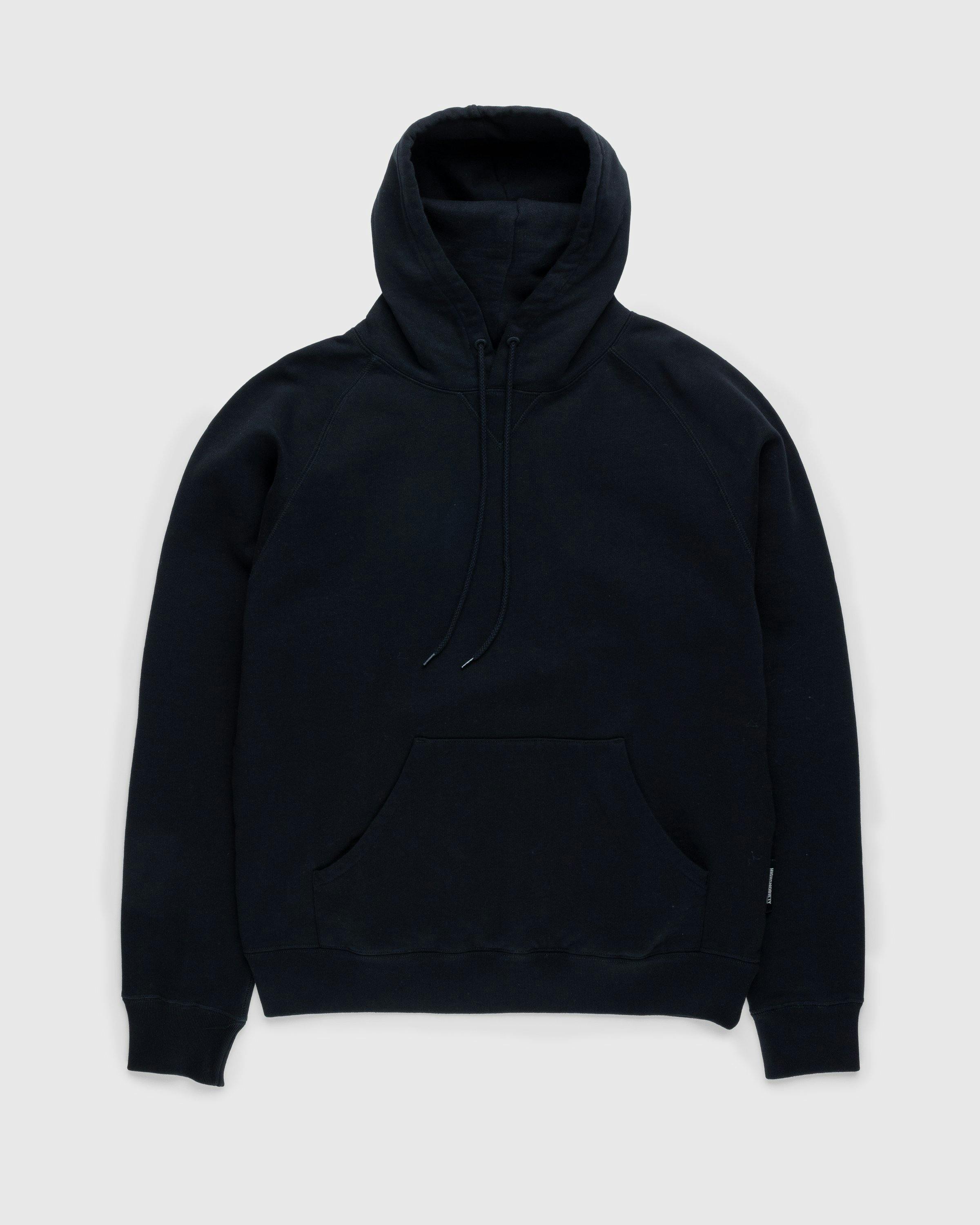 Highsnobiety - Heavy Fleece Hoodie Black - Clothing - Black - Image 1