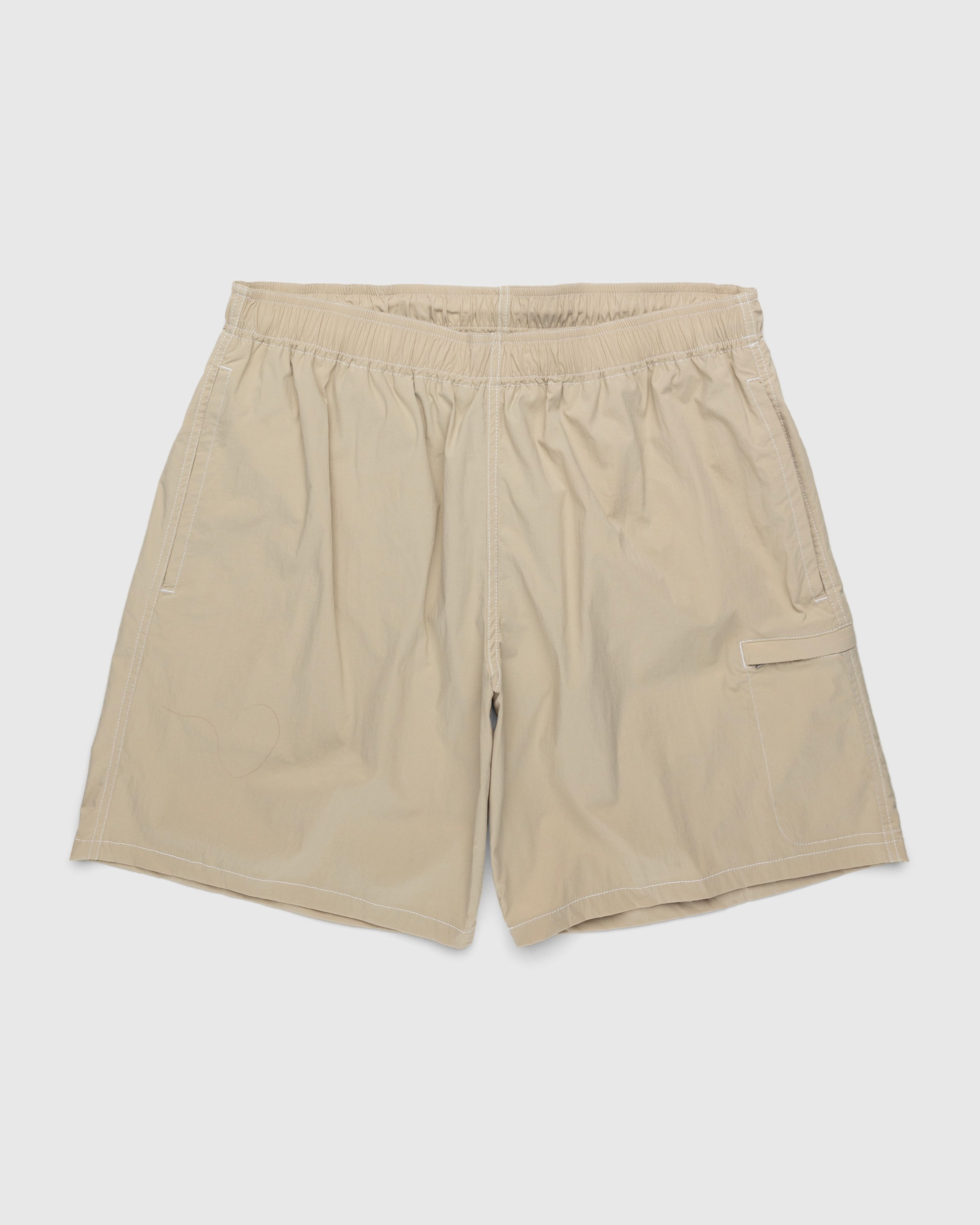 Highsnobiety - Side Cargo Shorts Light Beige - Clothing - Beige - Image 1