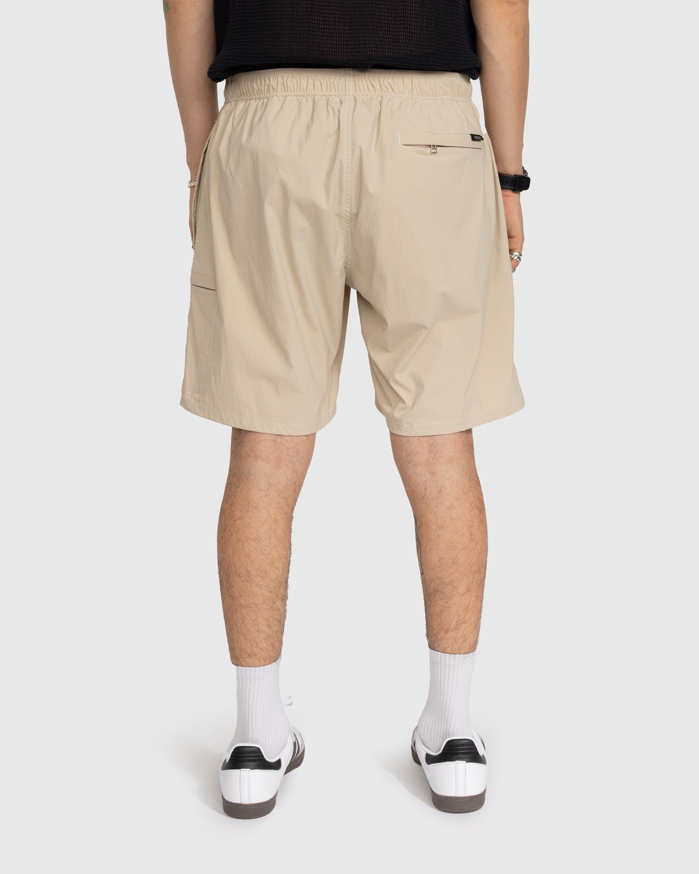 Highsnobiety - Side Cargo Shorts Light Beige - Clothing - Beige - Image 3