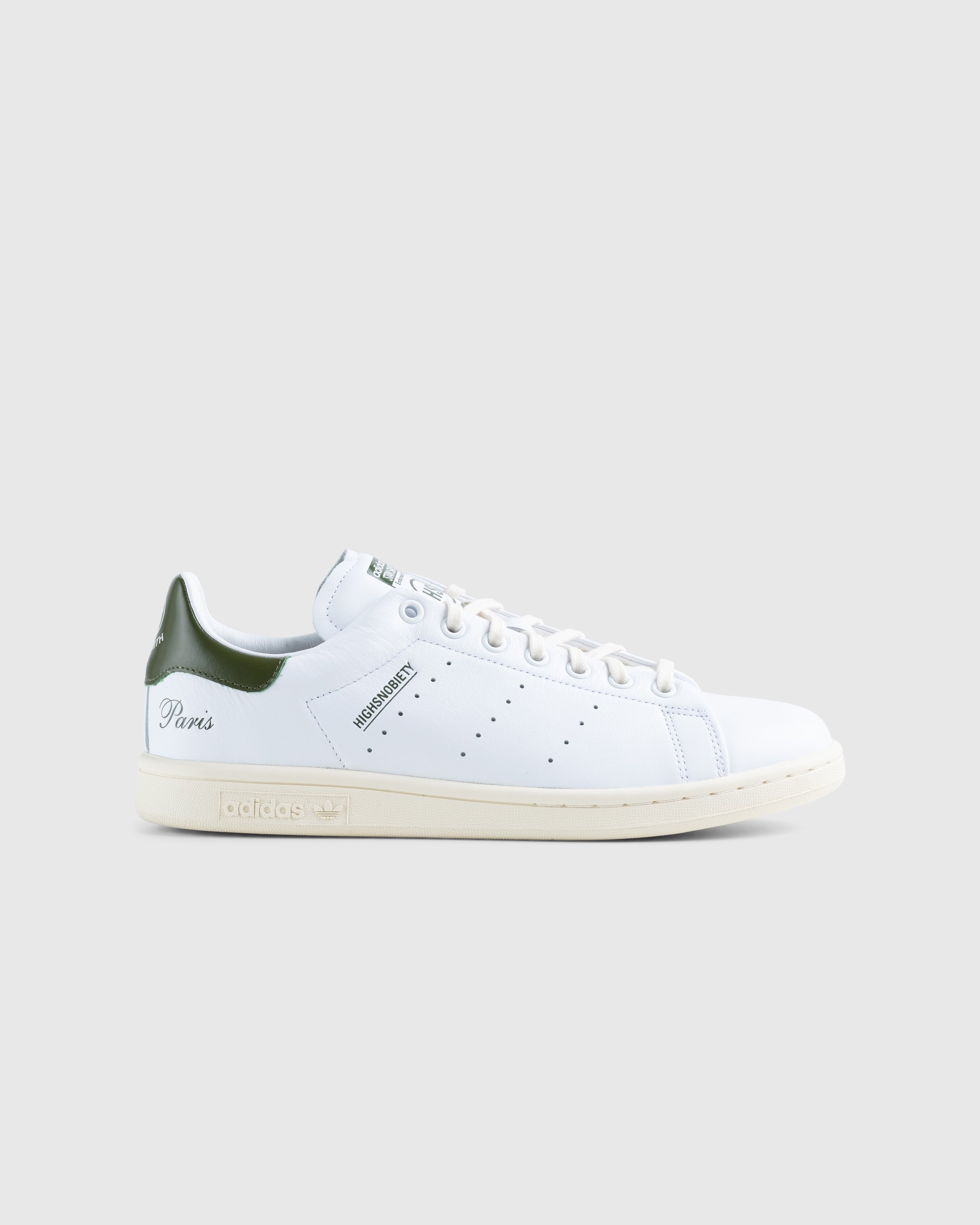 Adidas x Highsnobiety - Not In Paris Stan Smith White/Green - Footwear - White - Image 1