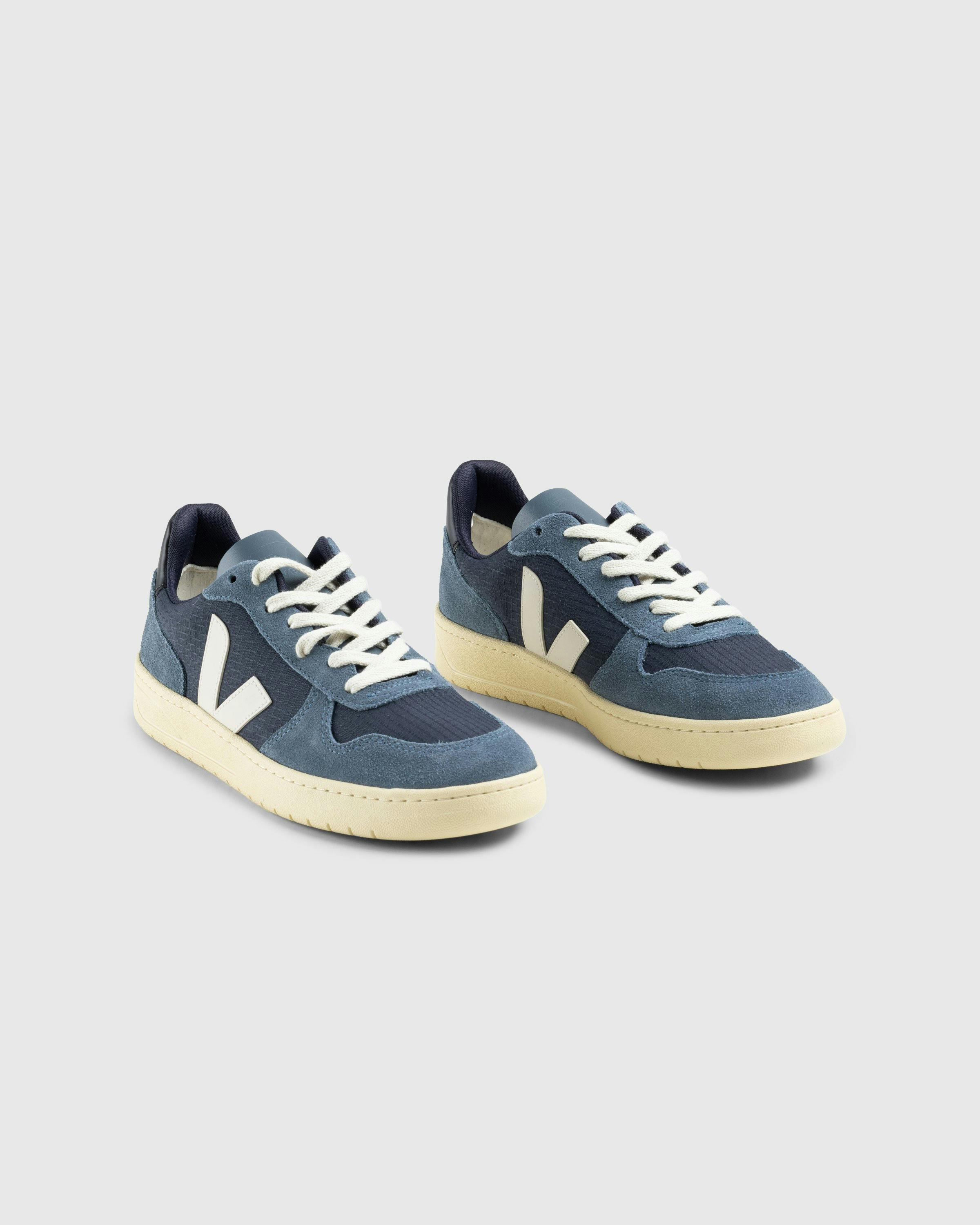 VEJA - V-10 Ripstop Nautico/Pierre - Footwear - Blue - Image 3