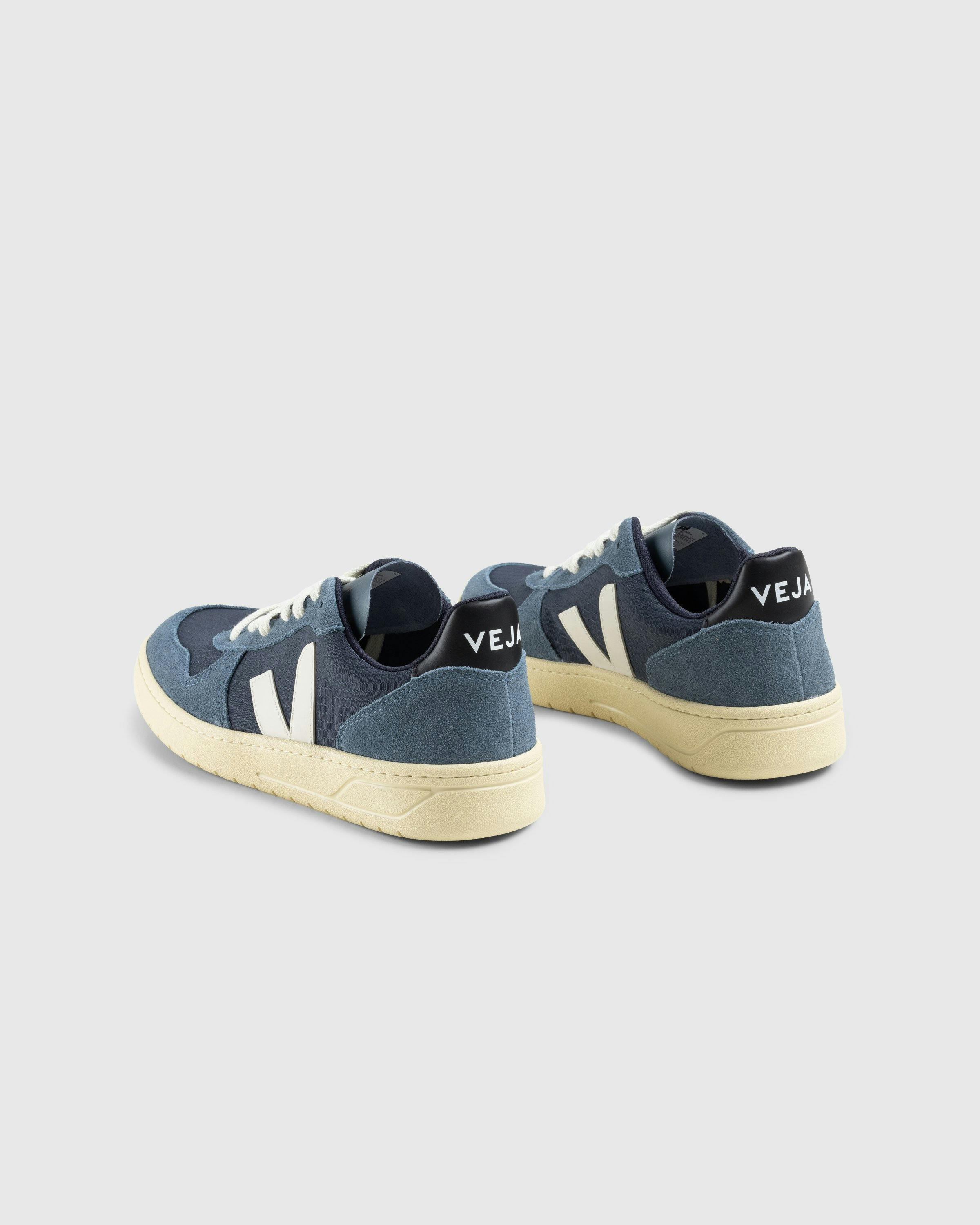 VEJA - V-10 Ripstop Nautico/Pierre - Footwear - Blue - Image 4