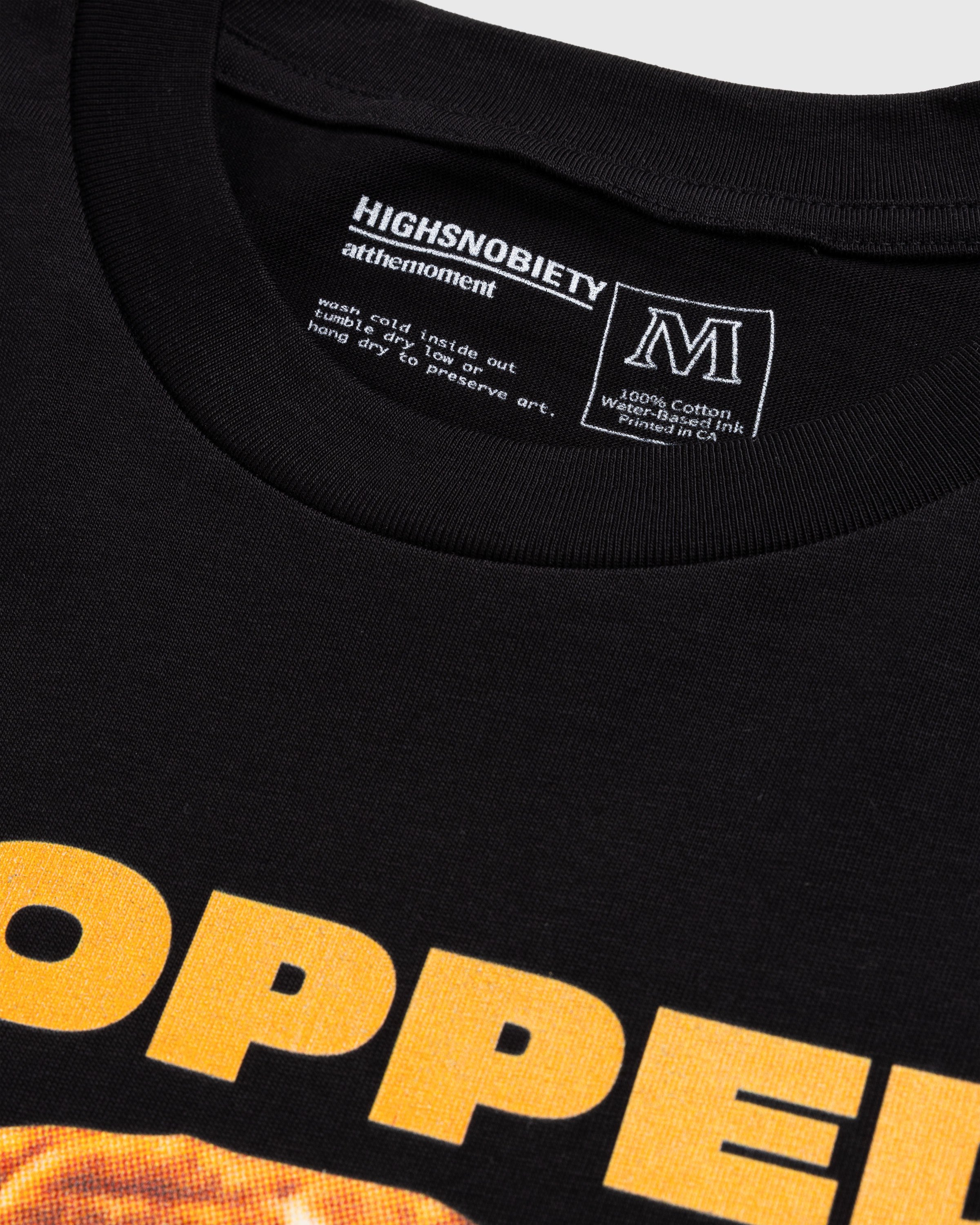 At The Moment x Highsnobiety - Chopped Cheese T-Shirt - Clothing - Black - Image 6