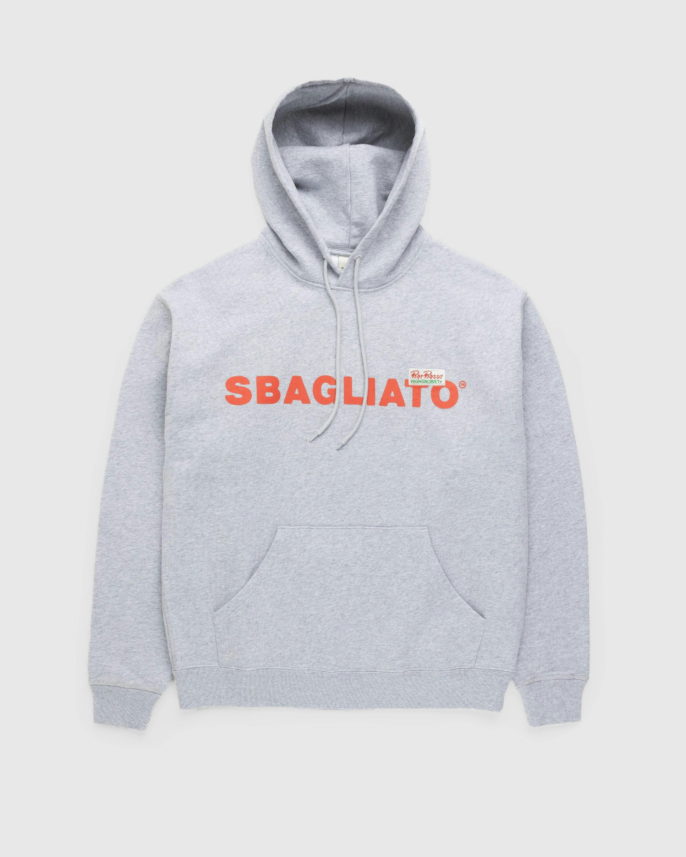 Bar Basso x Highsnobiety - Sbagliato Hoodie Grey - Clothing - Grey - Image 1