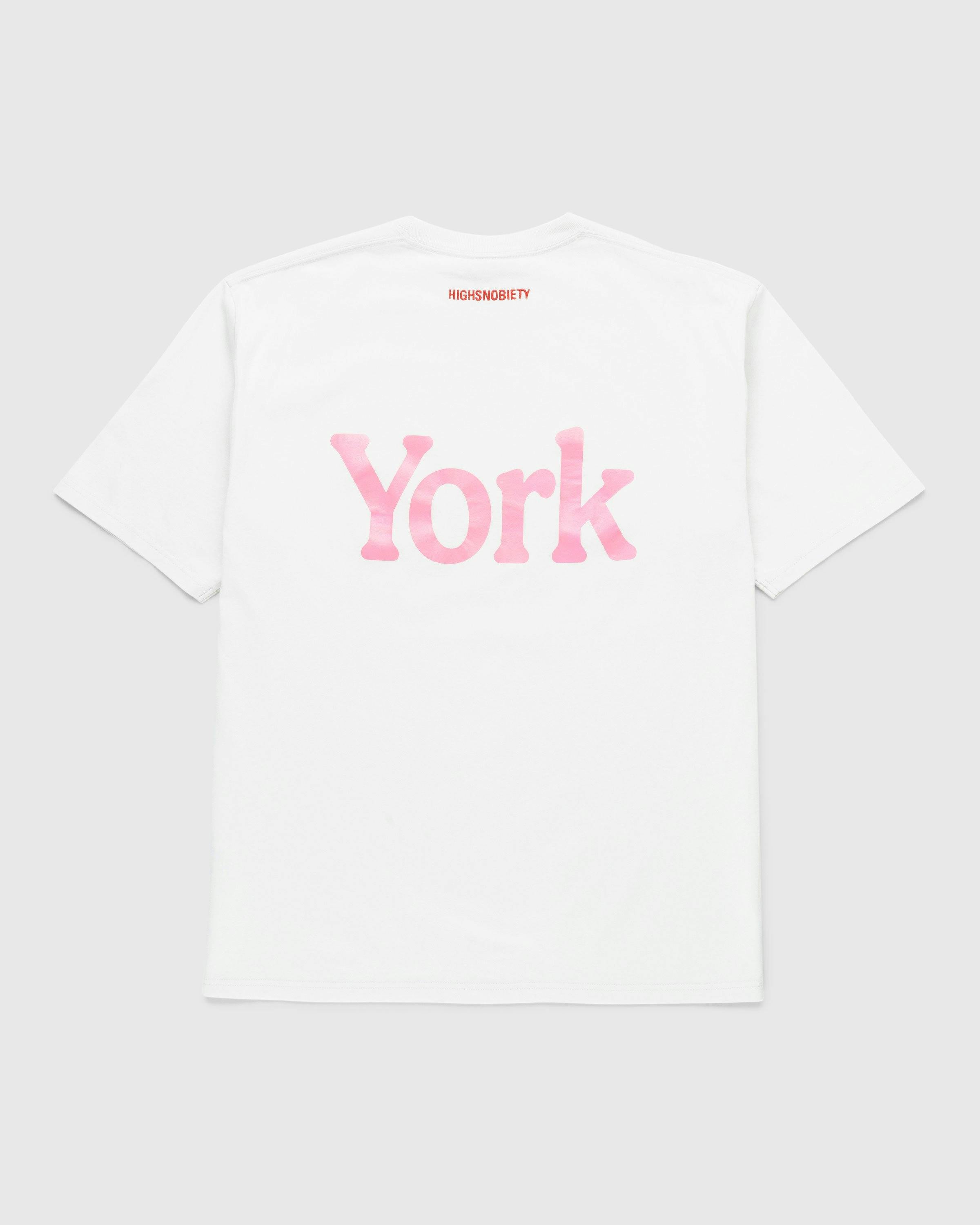 Highsnobiety - Neu York Light Grey T-Shirt - Clothing - Grey - Image 2