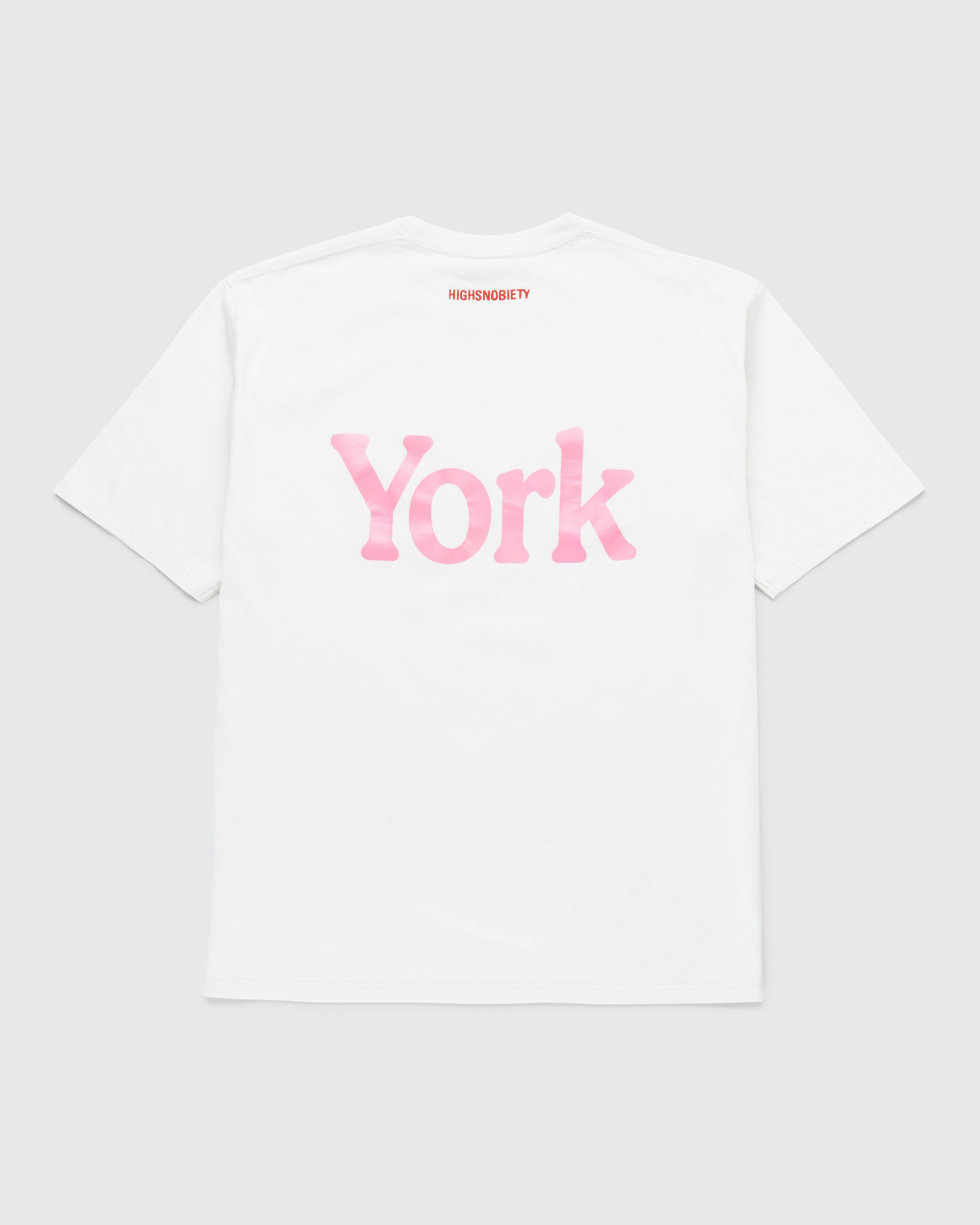 Highsnobiety - Neu York Light Grey T-Shirt - Clothing - Grey - Image 2