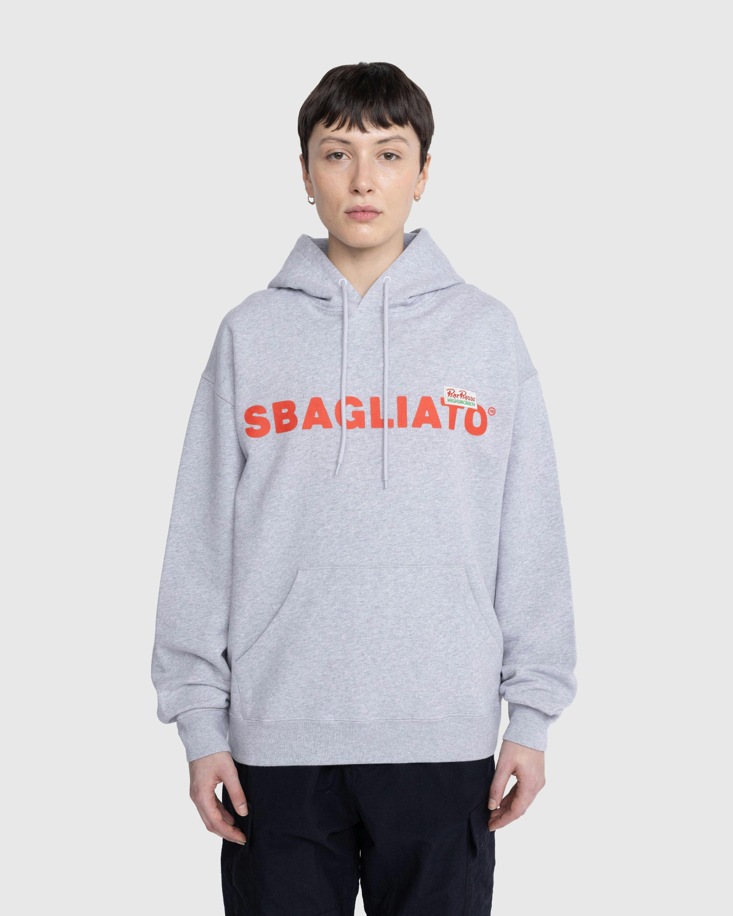 Bar Basso x Highsnobiety - Sbagliato Hoodie Grey - Clothing - Grey - Image 3