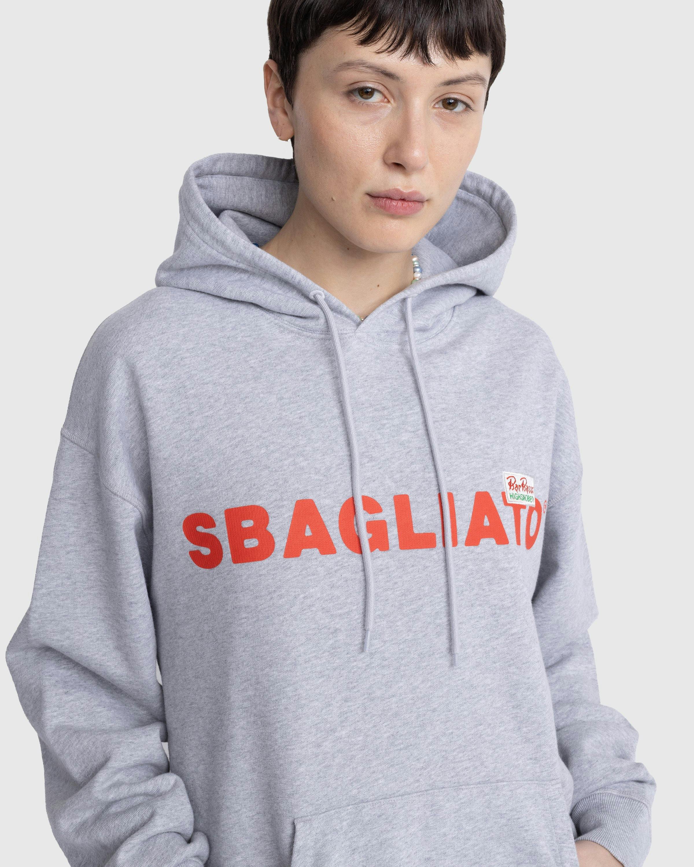 Bar Basso x Highsnobiety - Sbagliato Hoodie Grey - Clothing - Grey - Image 6