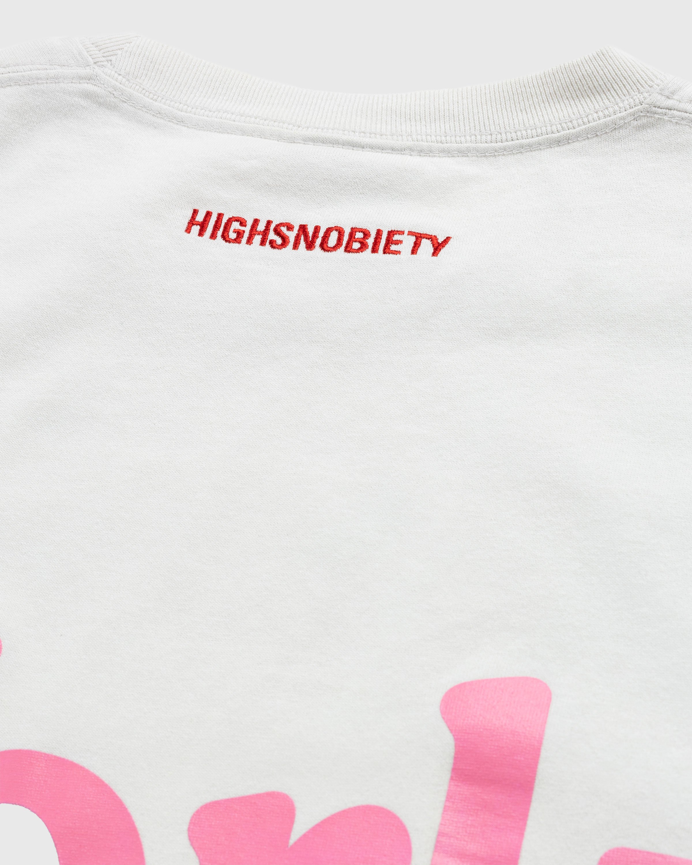Highsnobiety - Neu York Light Grey T-Shirt - Clothing - Grey - Image 7