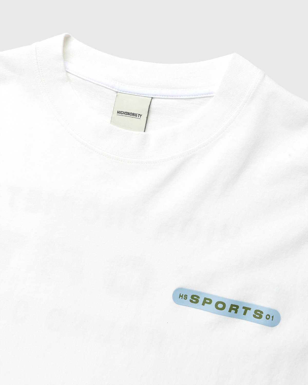 Highsnobiety - HS Sports Round 01 T-Shirt White - Clothing - White - Image 3