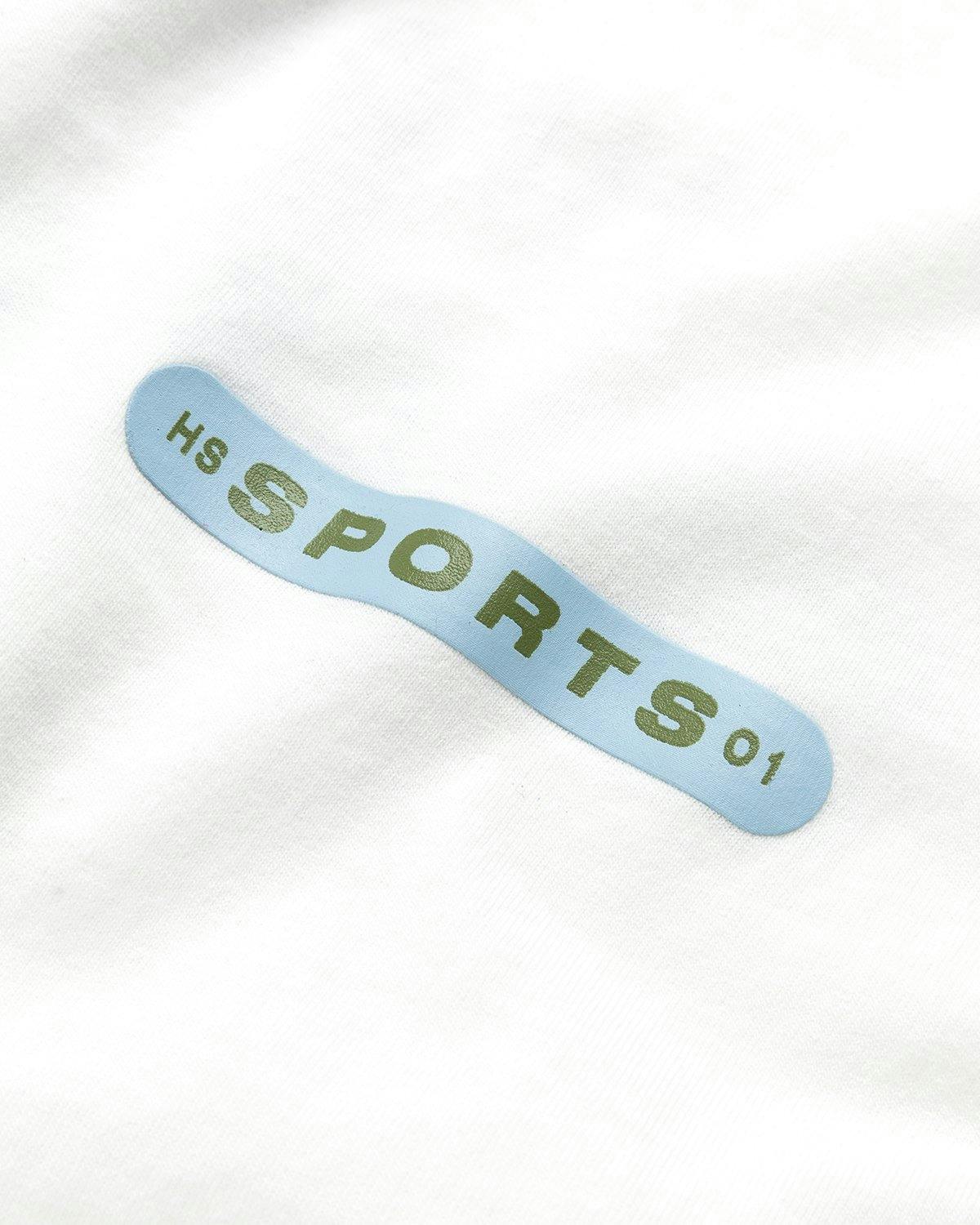 Highsnobiety - HS Sports Round 01 T-Shirt White - Clothing - White - Image 4