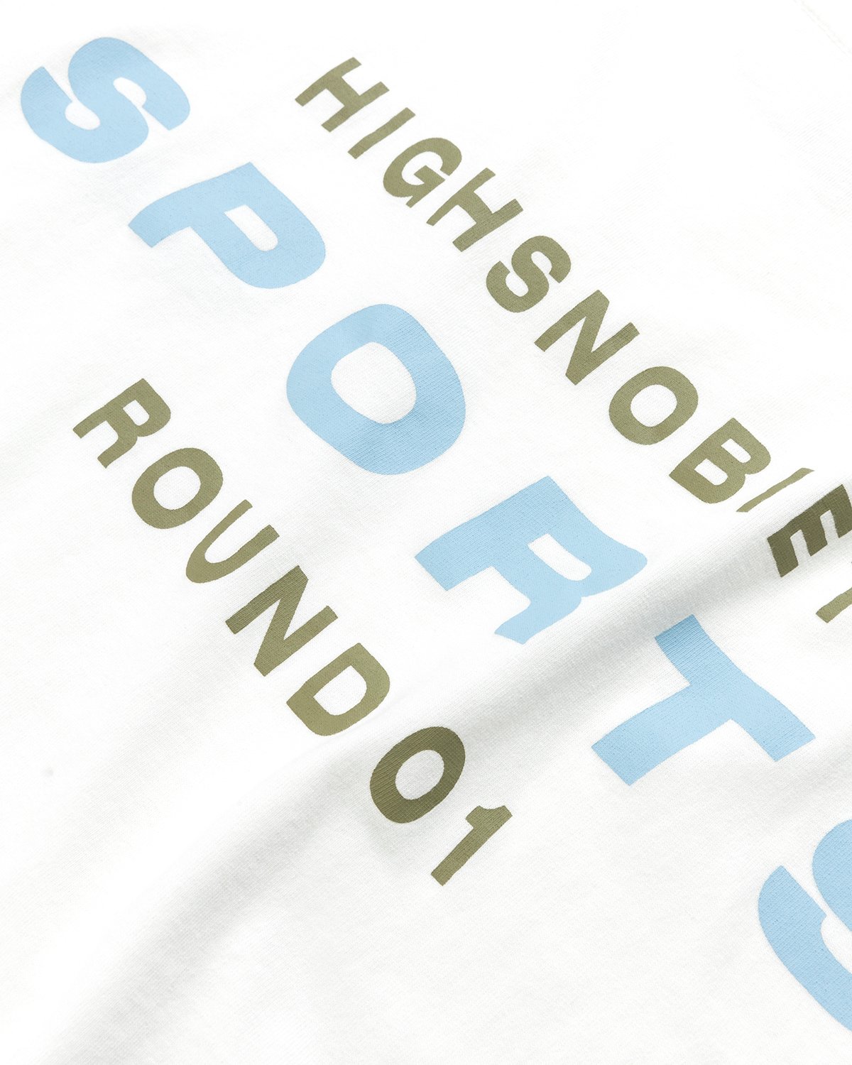Highsnobiety - HS Sports Round 01 T-Shirt White - Clothing - White - Image 6