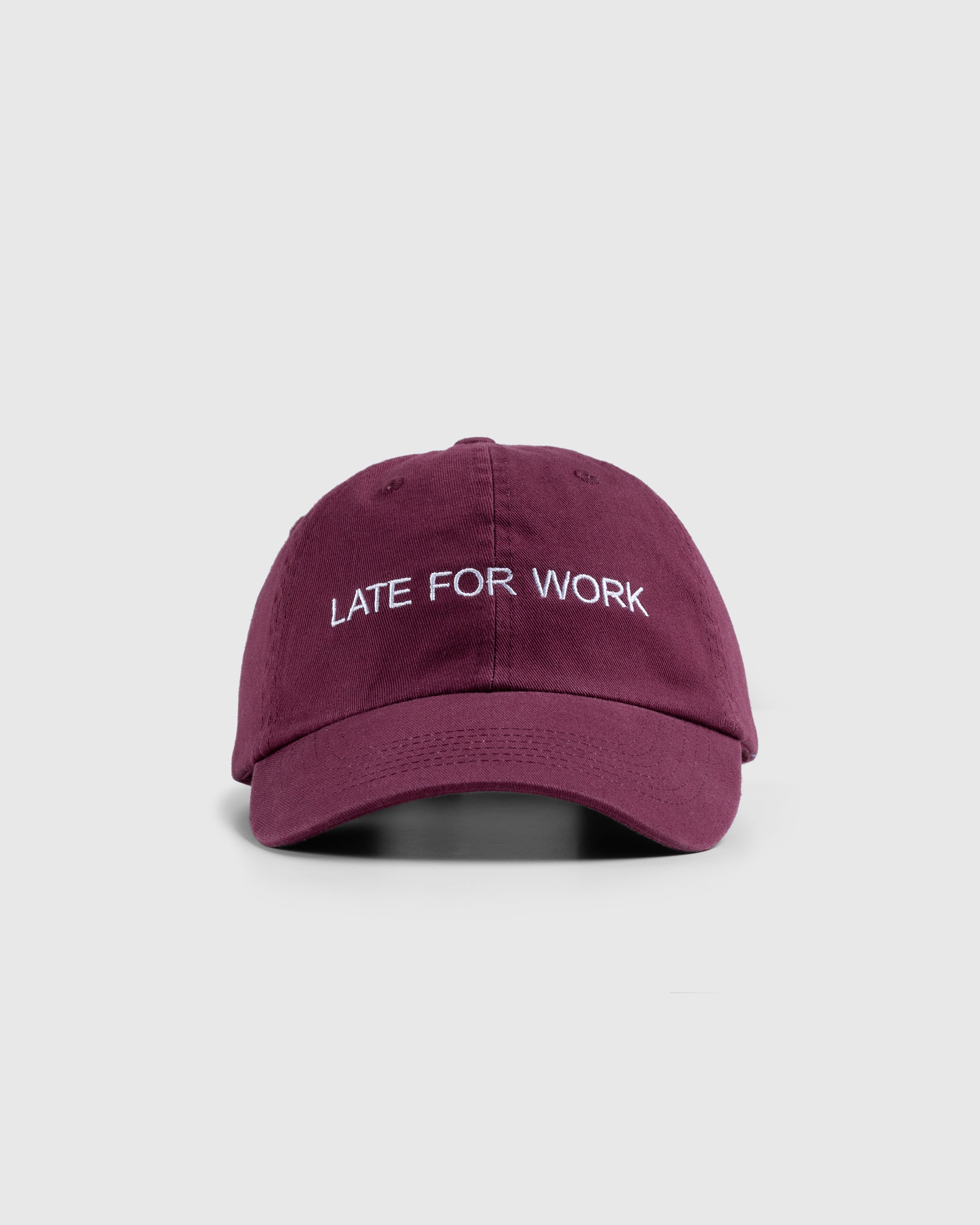 HO HO COCO - Late For Work Cap Red - Accessories - Red - Image 2