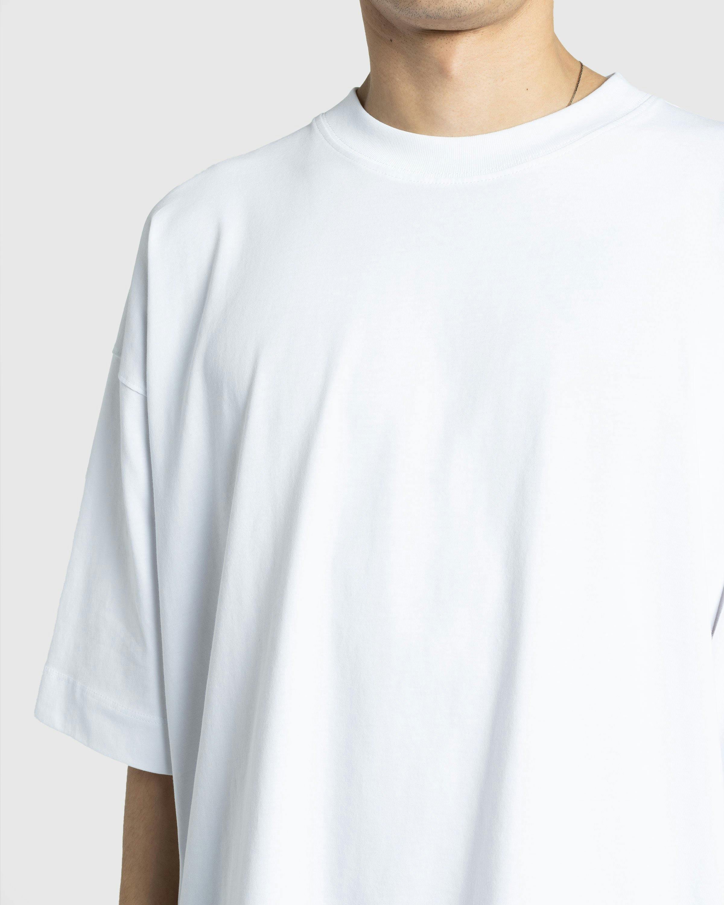 Dries van Noten - HEN 8603 M.K.T–SHIRT WHI - Clothing - White - Image 5