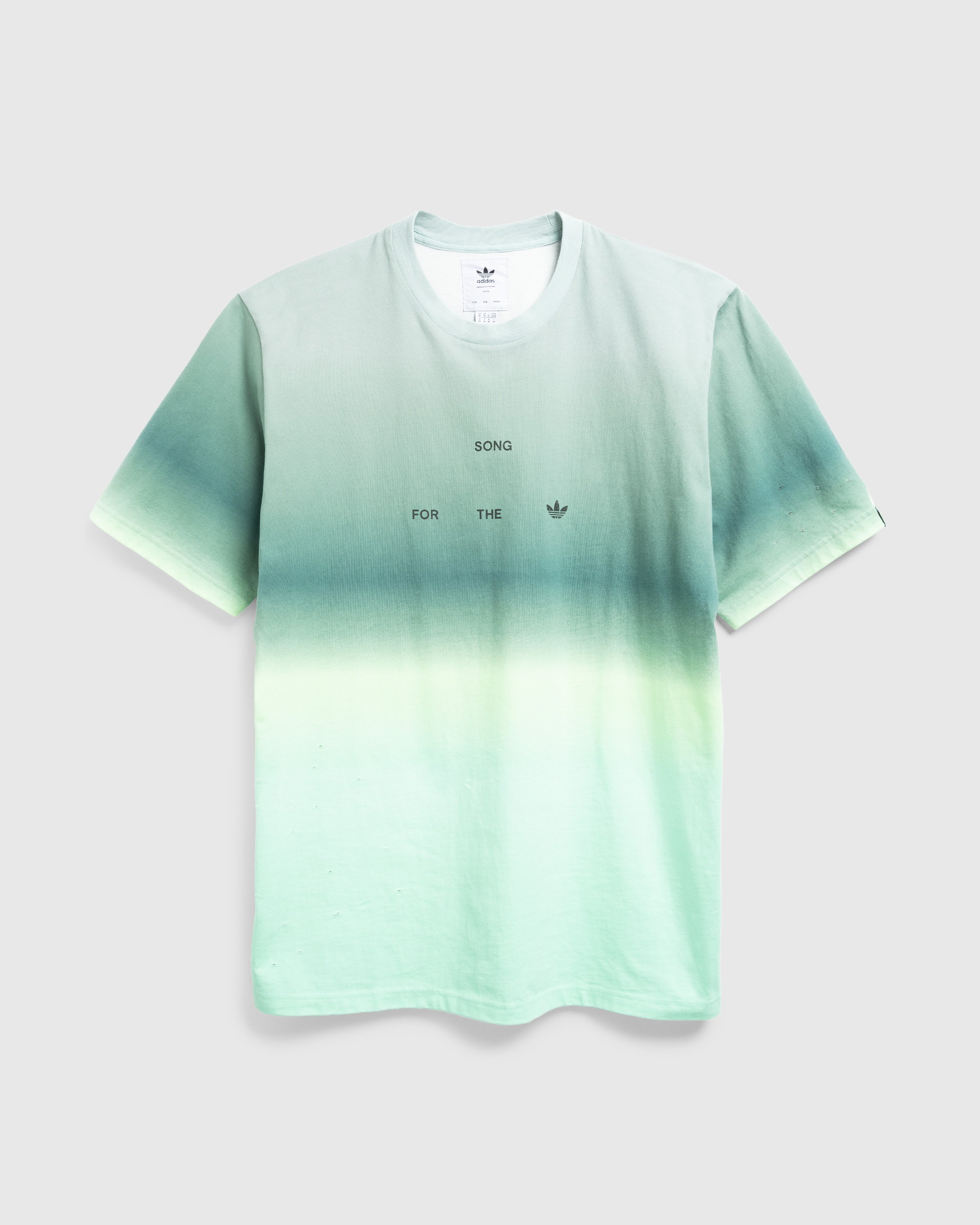 Song For The Mute x Adidas - SFTM TEE SS 1 HAZGRN/TECFOR - Clothing - Green - Image 1