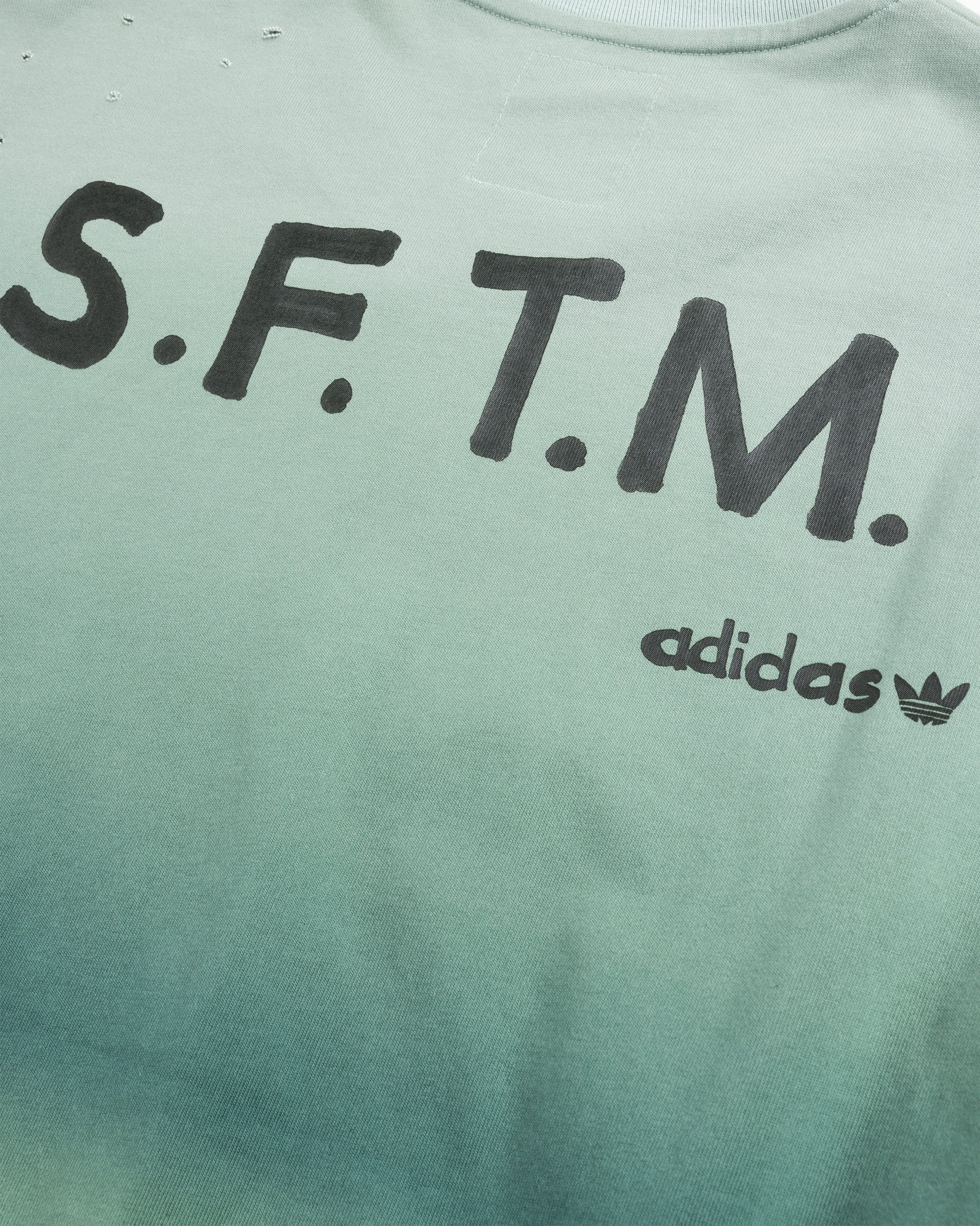 Song For The Mute x Adidas - SFTM TEE SS 1 HAZGRN/TECFOR - Clothing - Green - Image 7