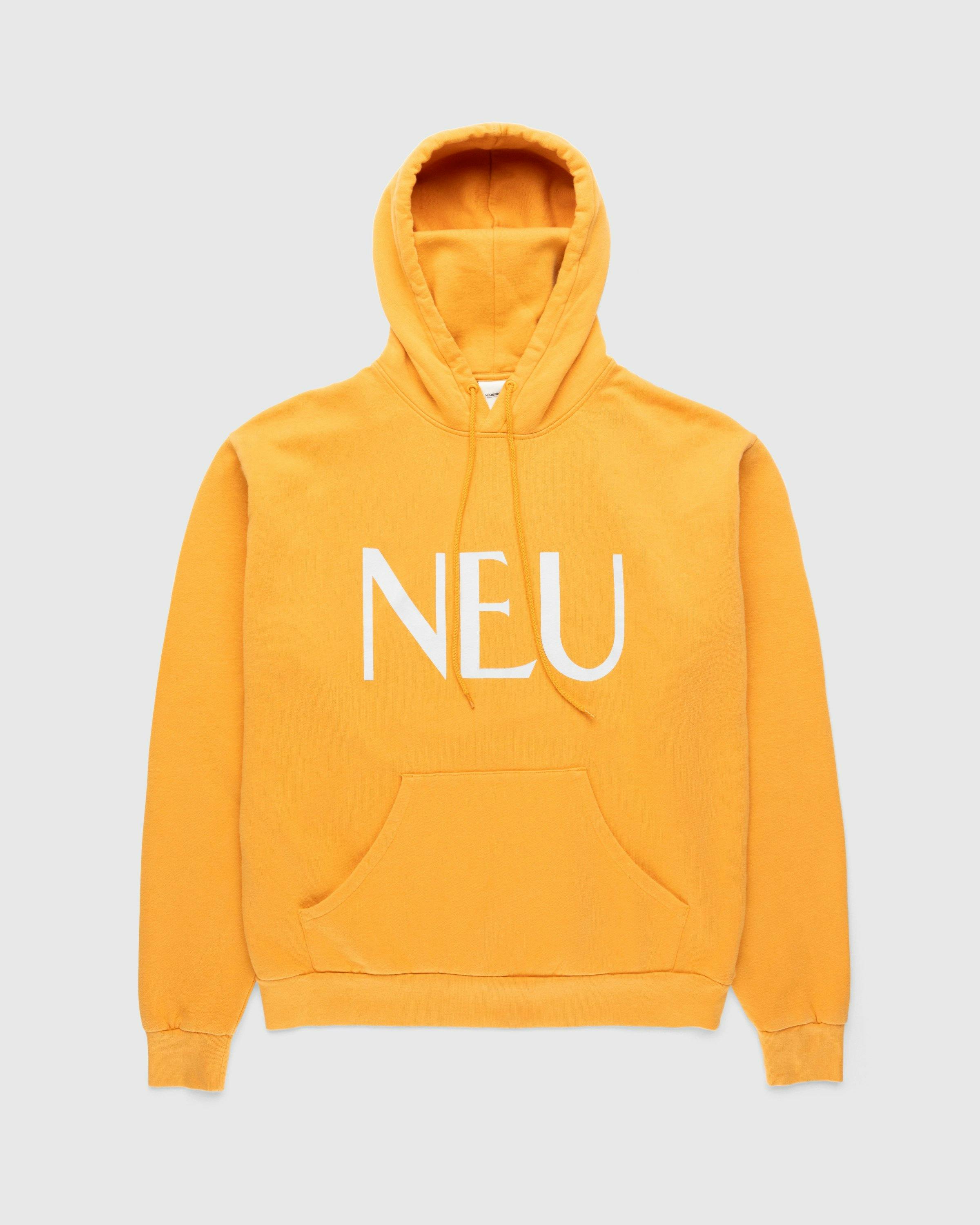 Highsnobiety - Neu York Orange Hoodie - Clothing - Orange - Image 1